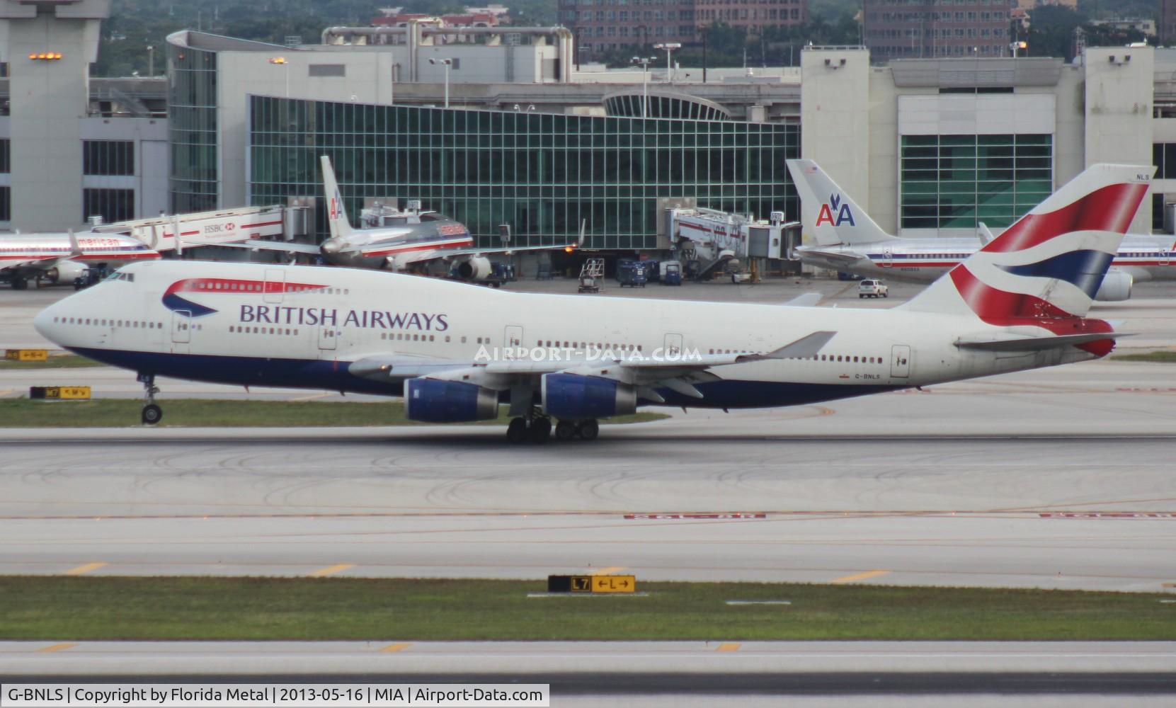 G-BNLS, 1991 Boeing 747-436 C/N 24629, British 747-400