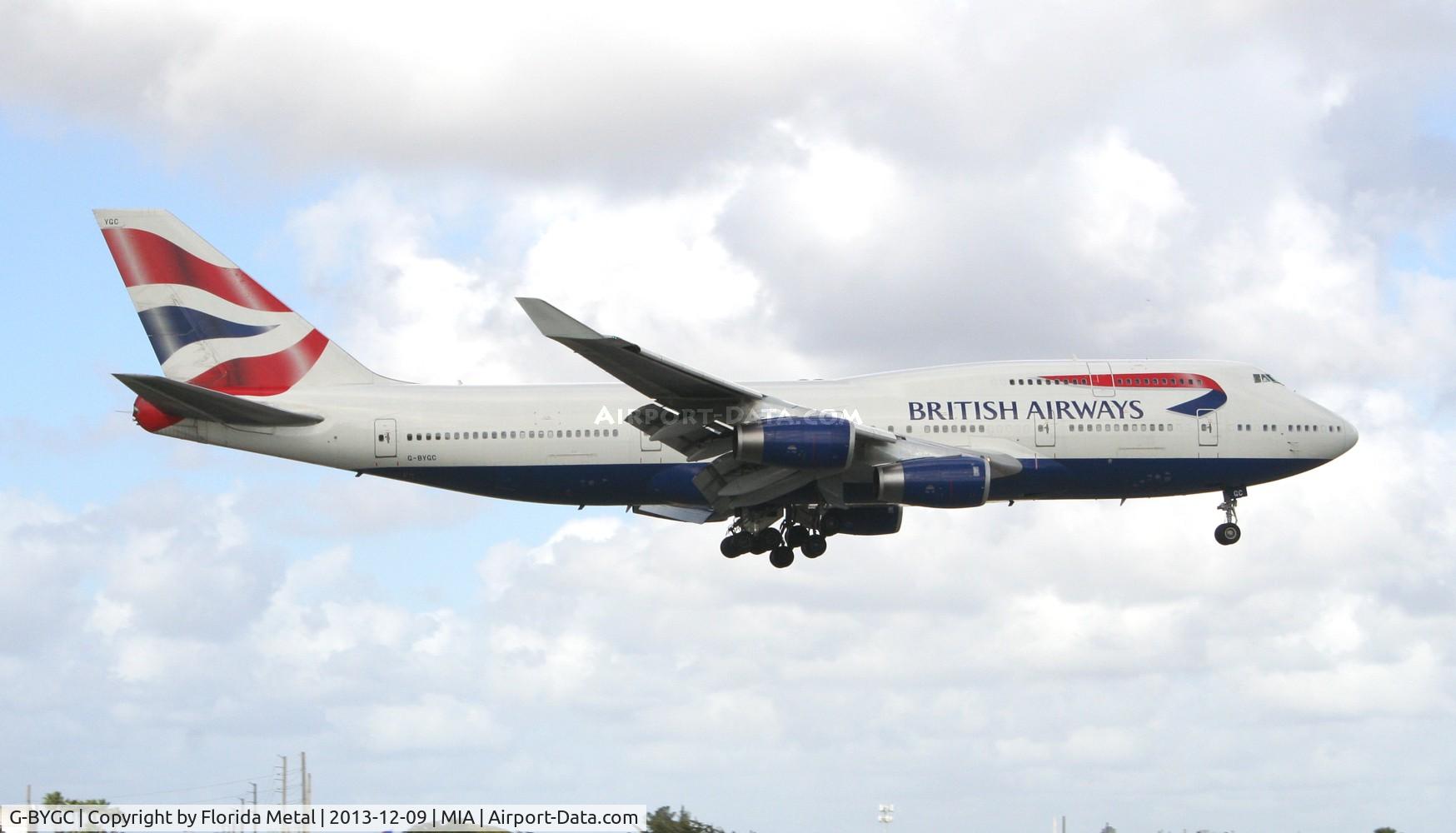 G-BYGC, 1999 Boeing 747-436 C/N 25823, British 747-400