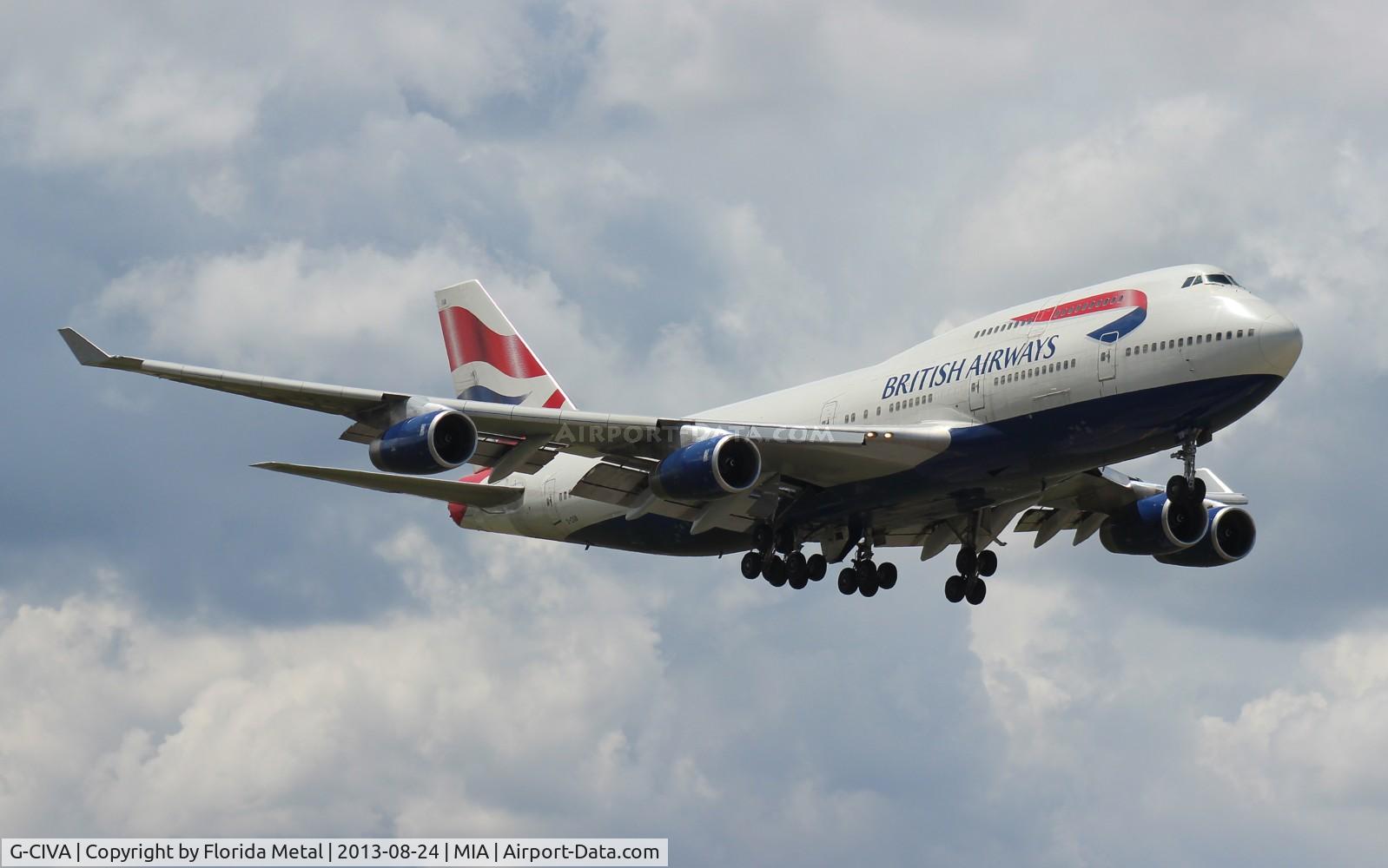 G-CIVA, 1993 Boeing 747-436 C/N 27092, British 747-400