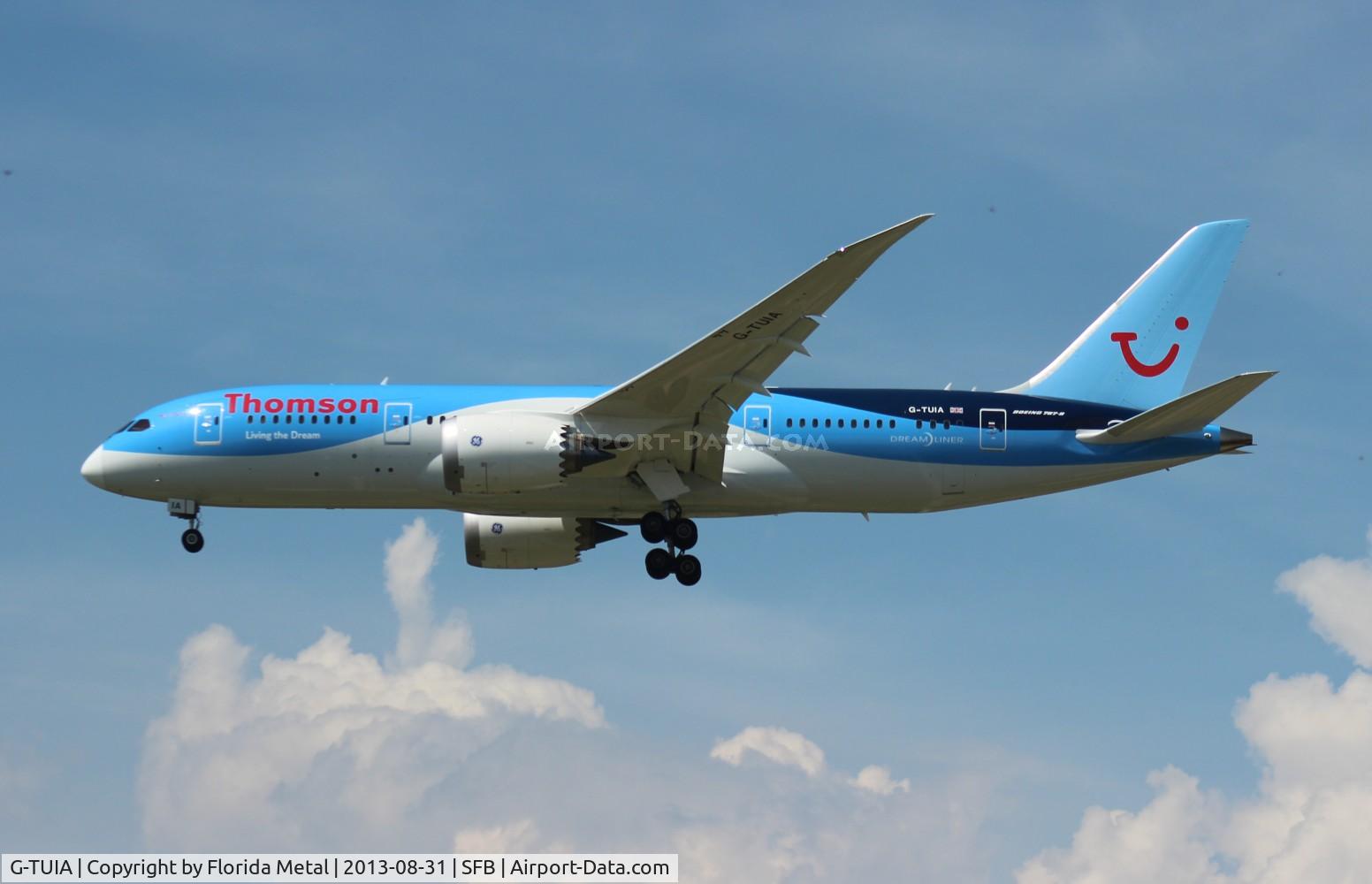 G-TUIA, 2013 Boeing 787-8 Dreamliner C/N 34422, Thomson 787-800