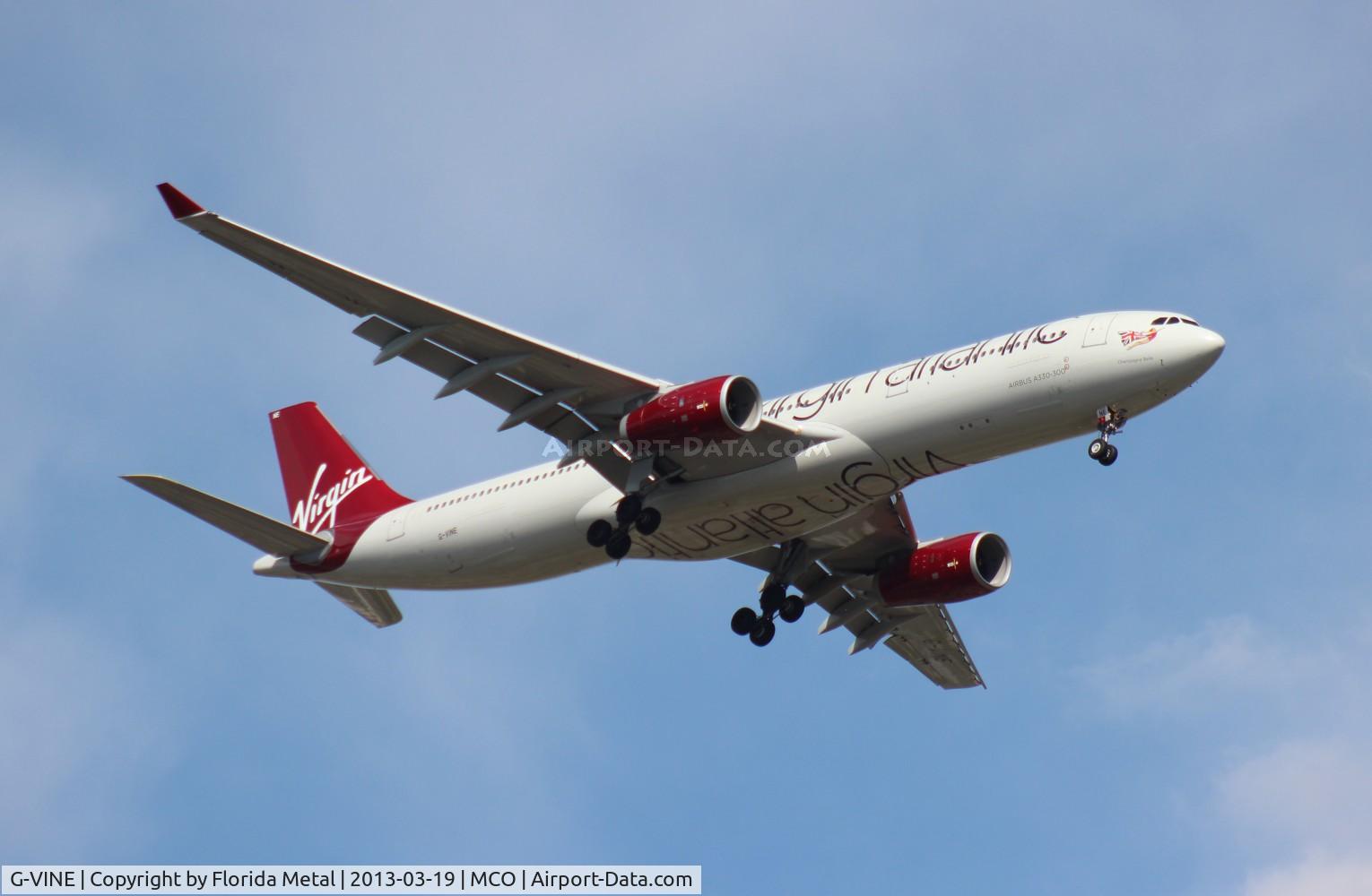 G-VINE, 2011 Airbus A330-343X C/N 1231, Virgin Atlantic A330-300