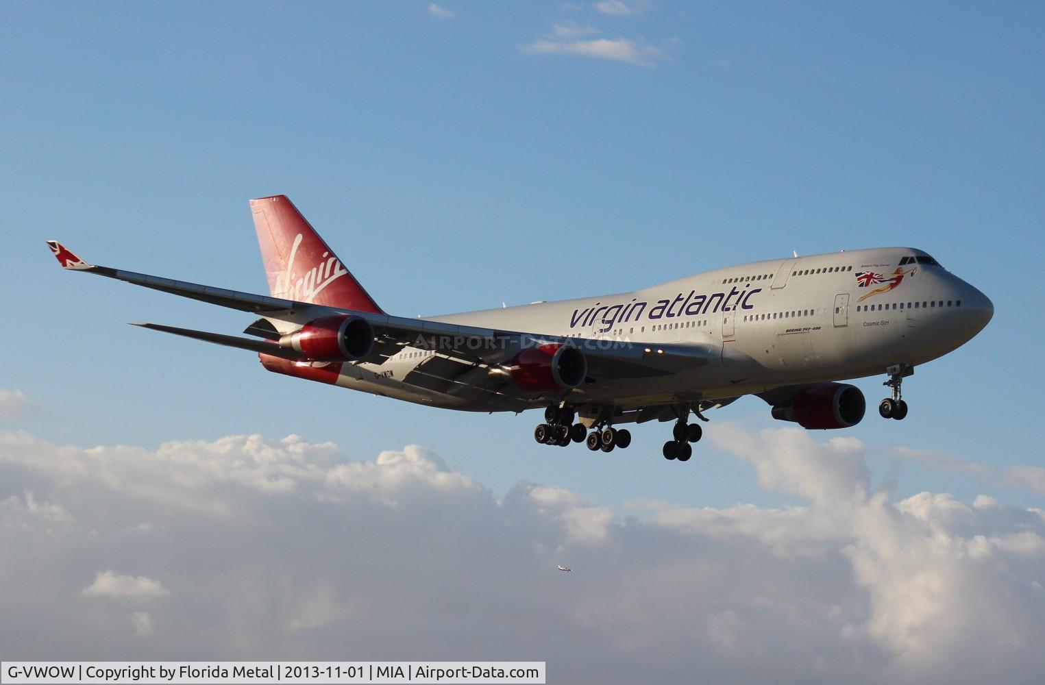 G-VWOW, 2001 Boeing 747-41R C/N 32745, Virgin 747-400