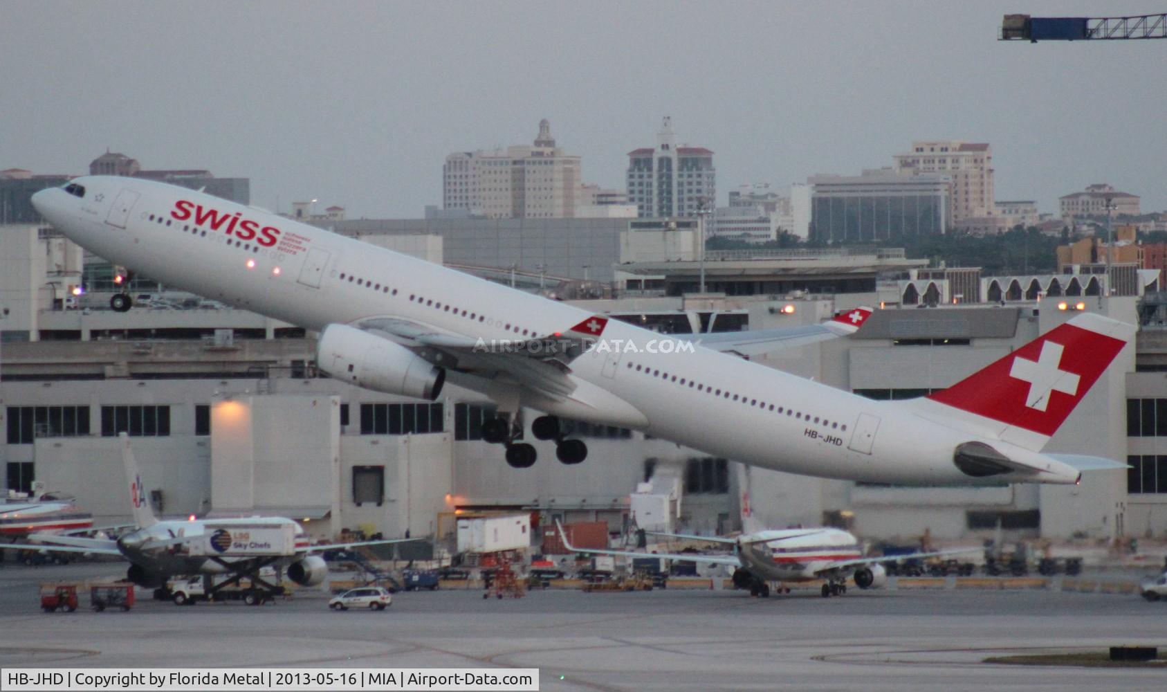 HB-JHD, 2009 Airbus A330-343 C/N 1026, Swiss A330-300