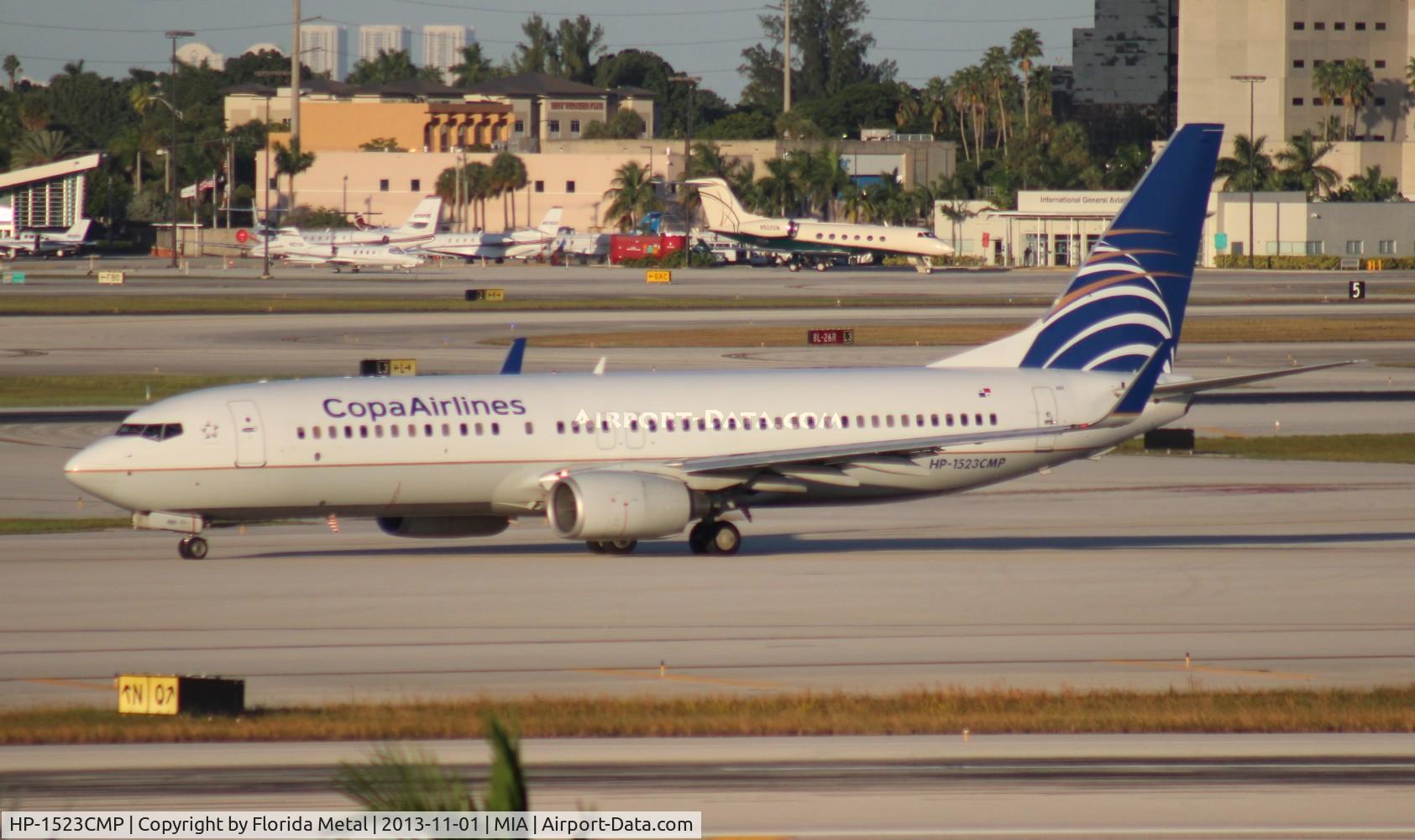 HP-1523CMP, 2008 Boeing 737-8Q8 C/N 35274, Copa 737-800