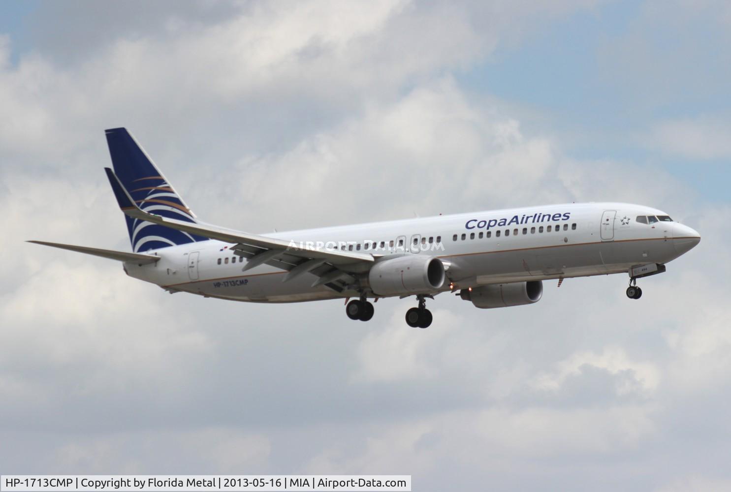 HP-1713CMP, 2010 Boeing 737-8V3 C/N 40890, Copa 737-800