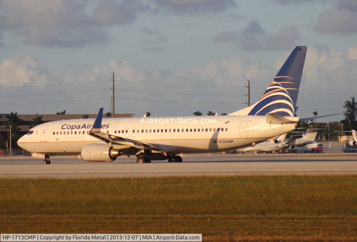 HP-1713CMP, 2010 Boeing 737-8V3 C/N 40890, Copa 737-800