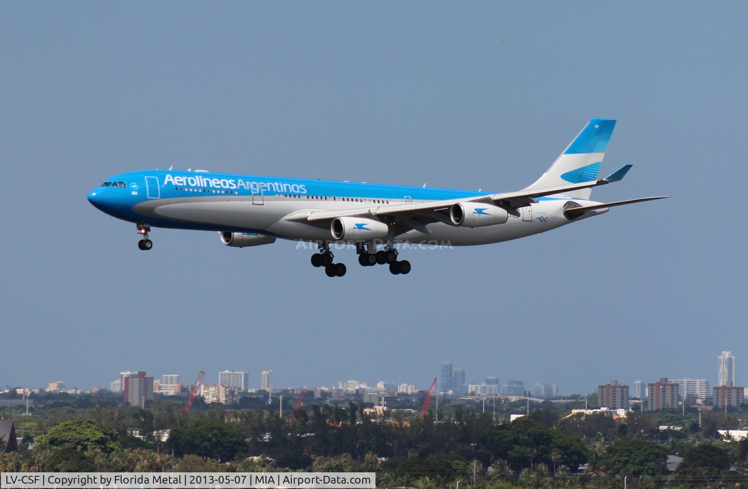 LV-CSF, 1996 Airbus A340-313X C/N 128, Aerolineas Argentinas A330-300