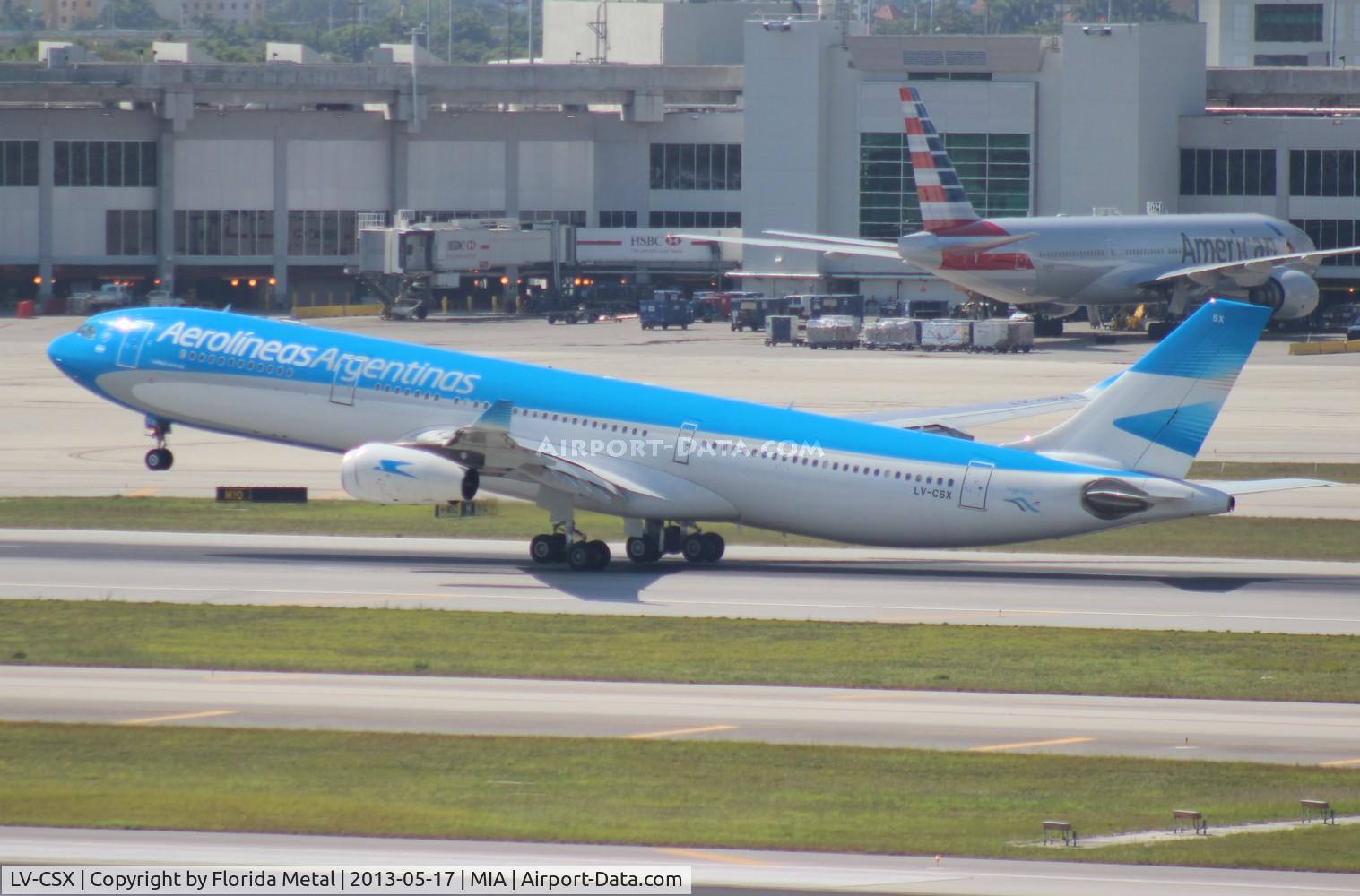 LV-CSX, 2000 Airbus A340-313X C/N 373, Aerolineas Argentinas A340-300