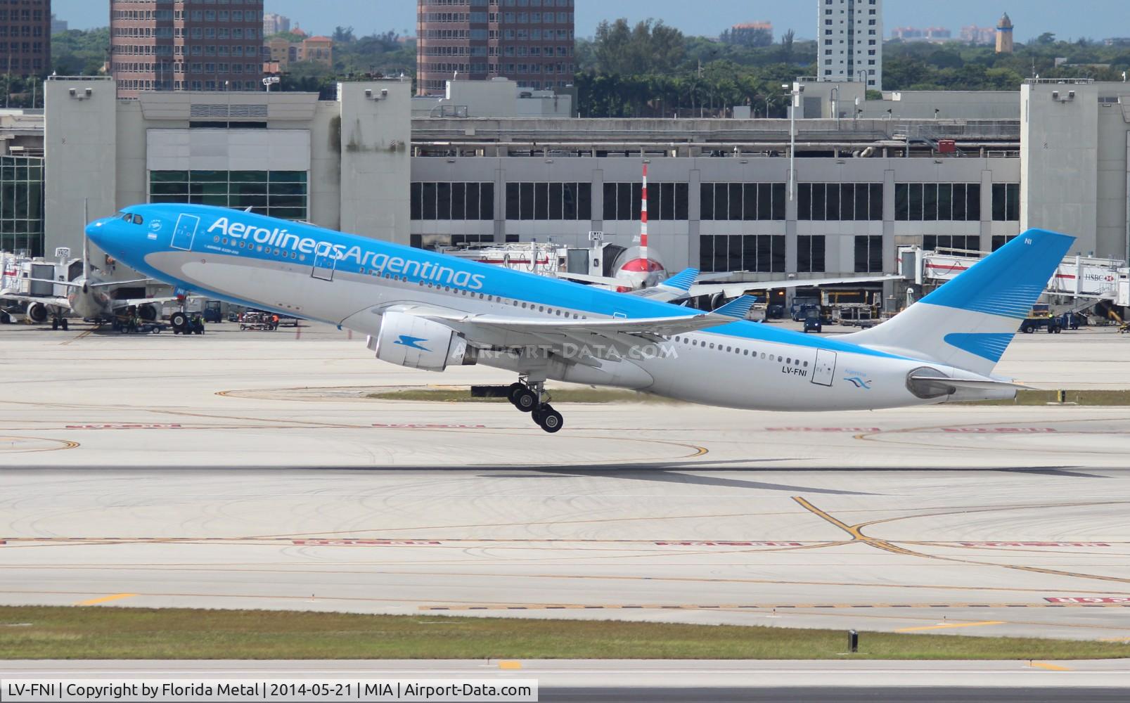 LV-FNI, 1999 Airbus A330-223 C/N 290, Aerolineas Argentinas A330-200