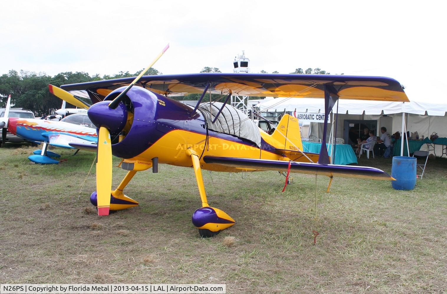 N26PS, Pitts Model 12 C/N 298, Pitts 12