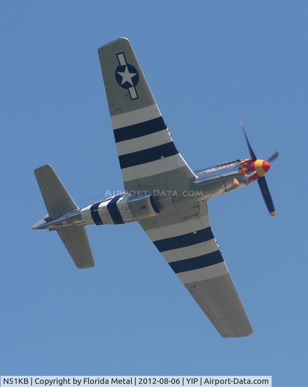 N51KB, 1961 North American F-51D Mustang C/N 44-74009, Ain't Misbehavin
