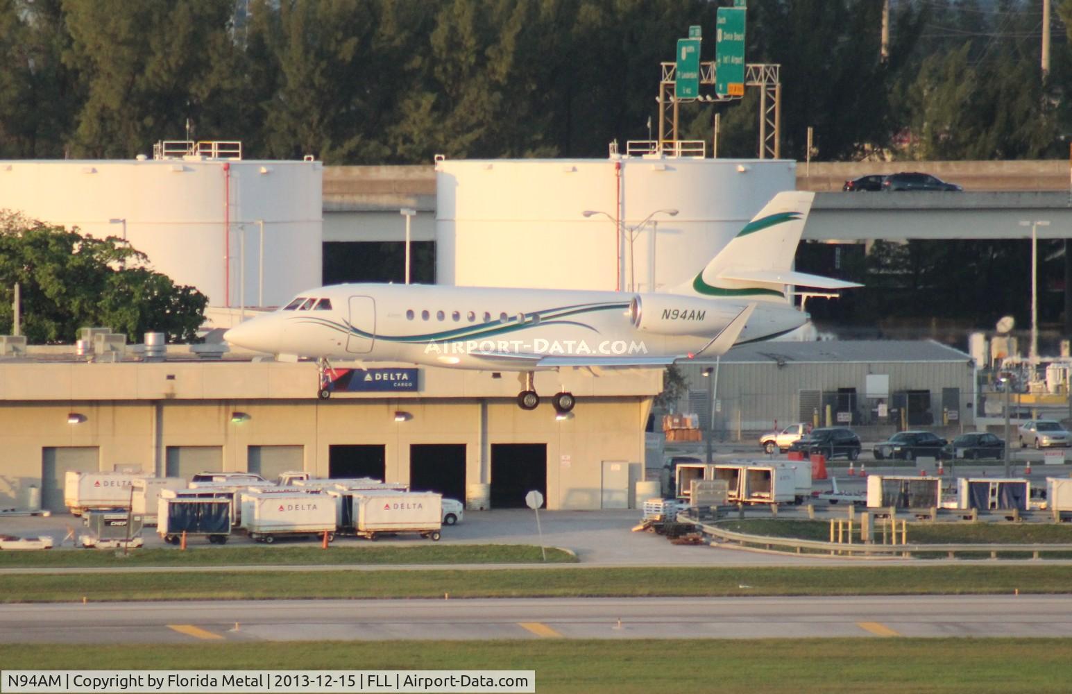 N94AM, 2008 Dassault Falcon 2000EX EASy C/N 154, Falcon 2000EX