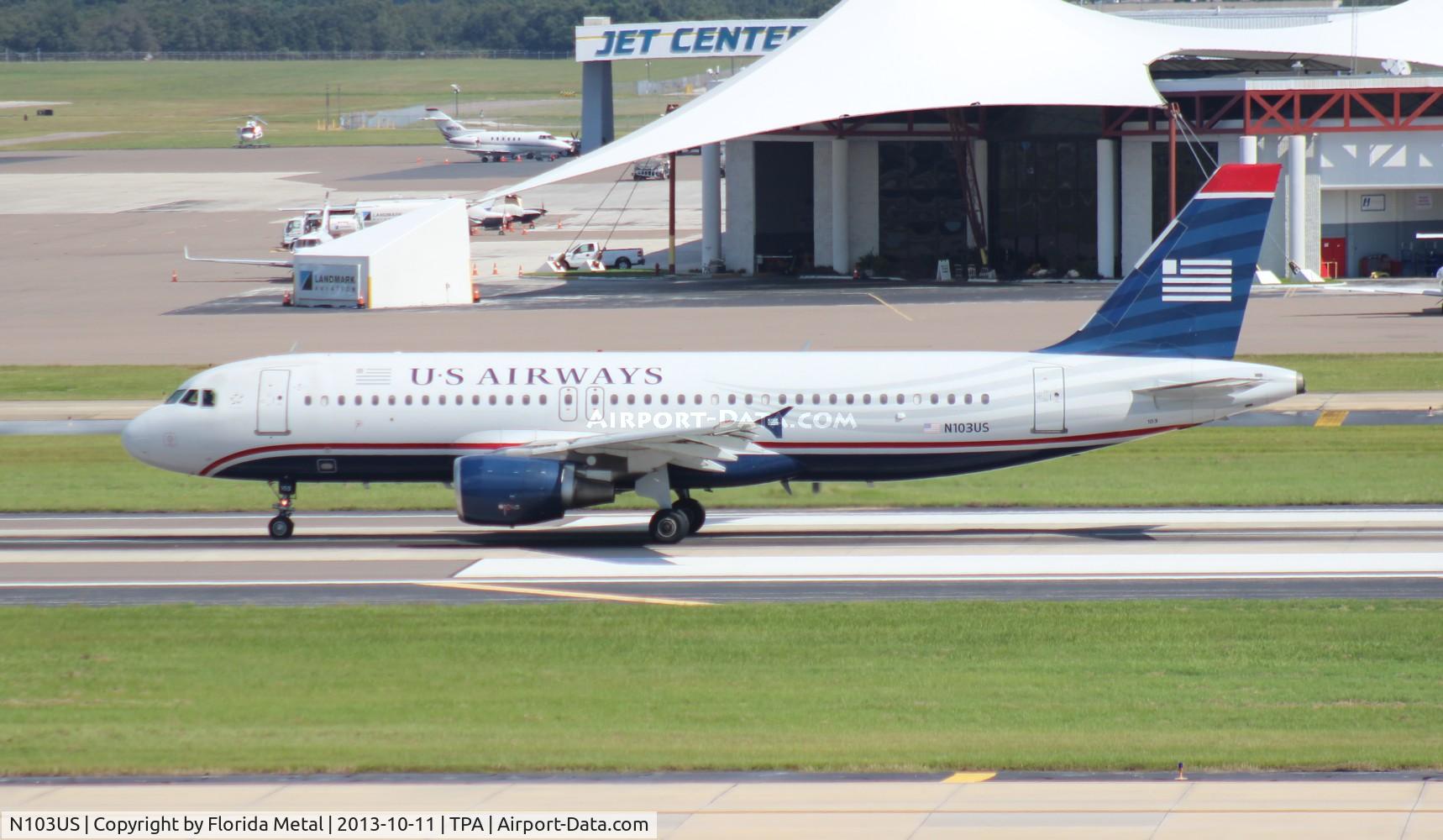N103US, 1999 Airbus A320-214 C/N 0861, US Airways A320