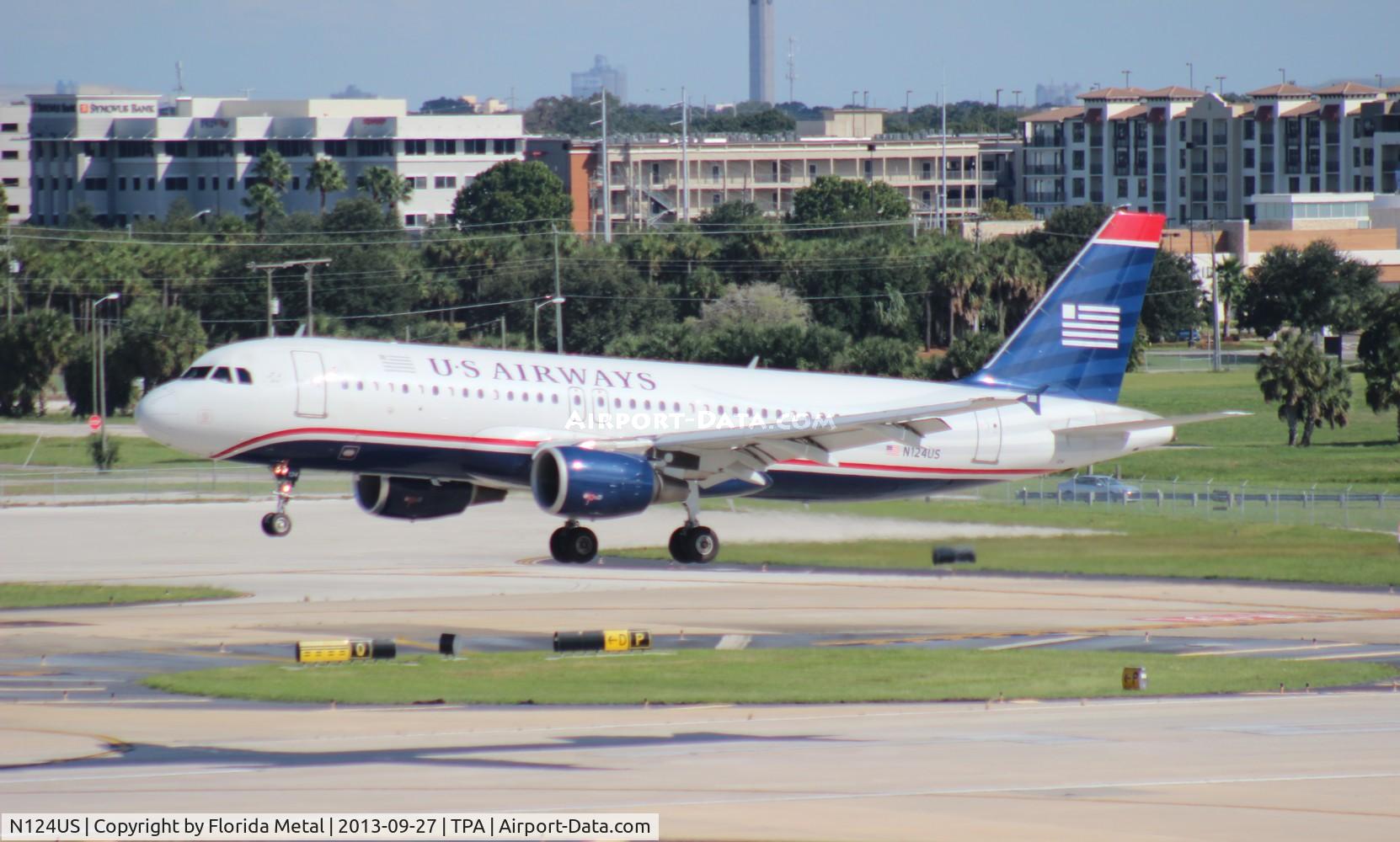 N124US, 2000 Airbus A320-214 C/N 1314, US Airways A320