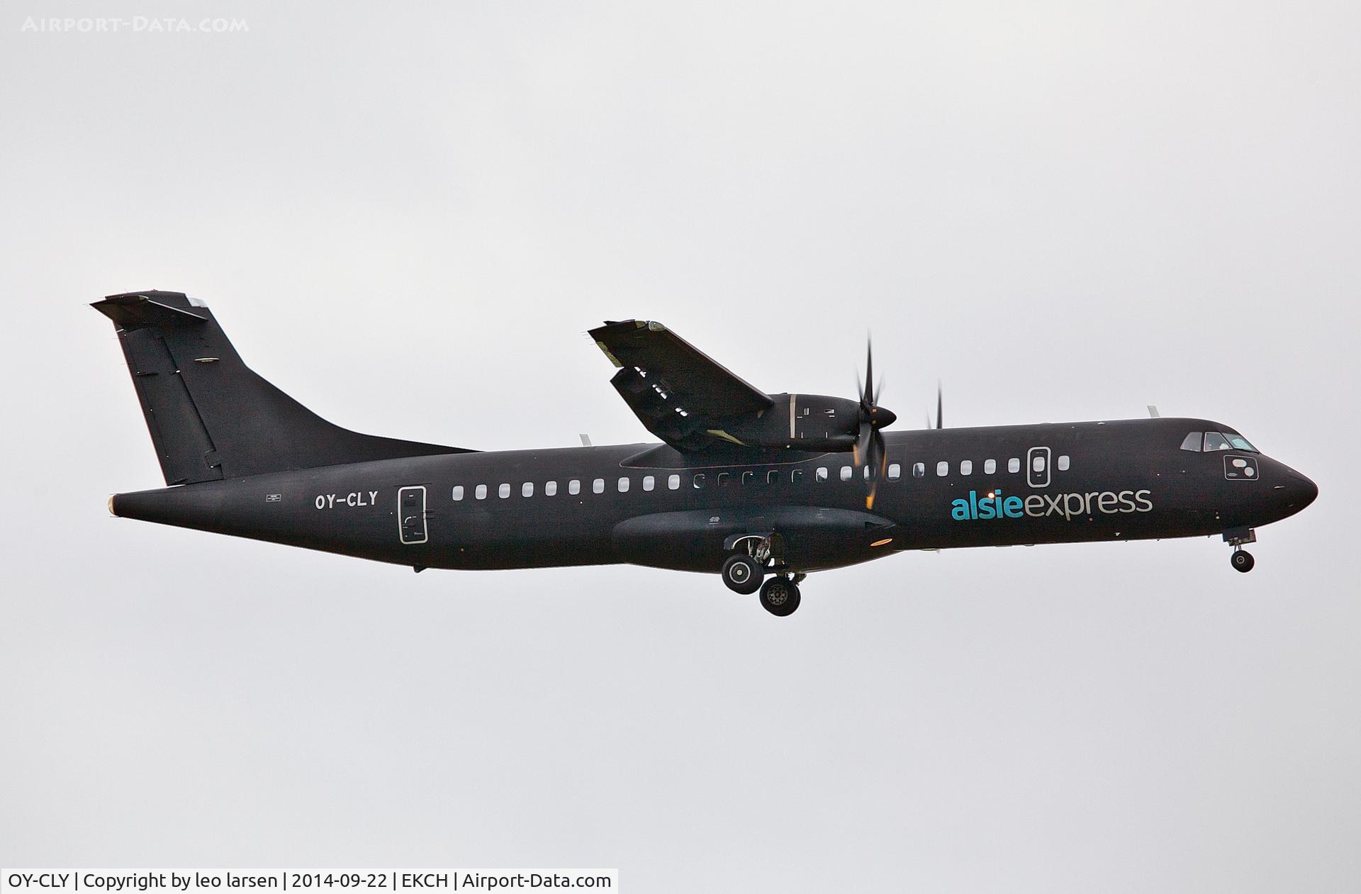 OY-CLY, 2008 ATR 72-212A C/N 799, Copenhagen Kastrup 22.9.14