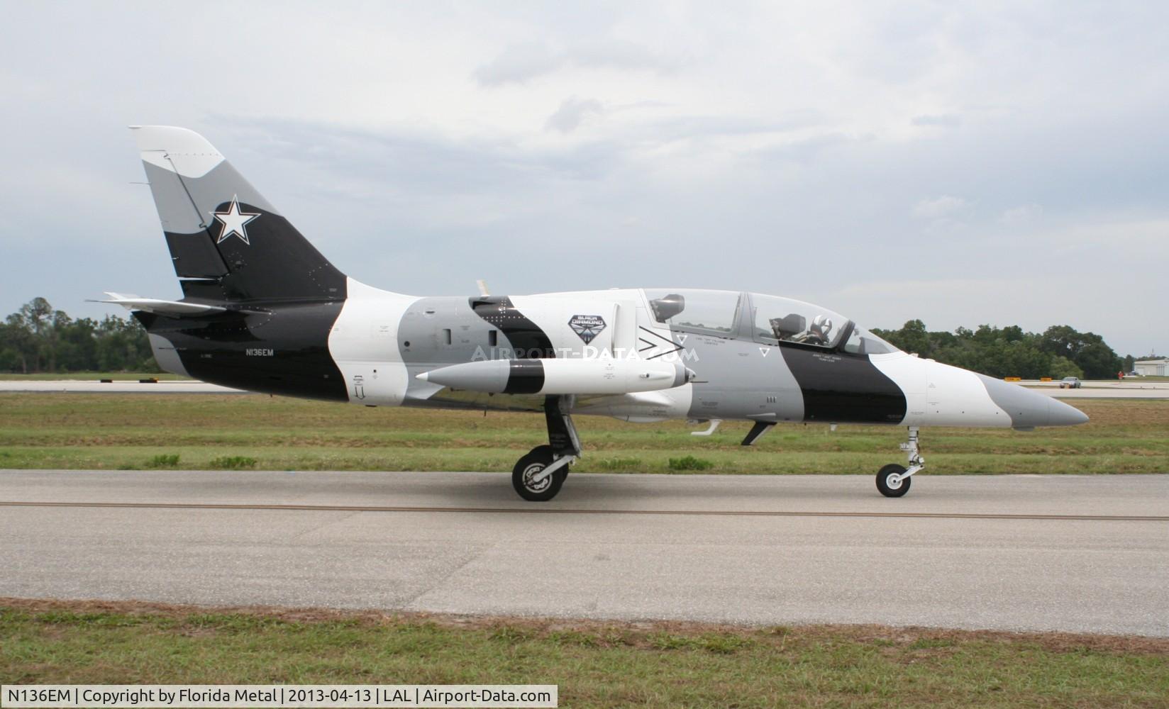 N136EM, 1984 Aero L-39C Albatros C/N 432917, Black Diamond L-39