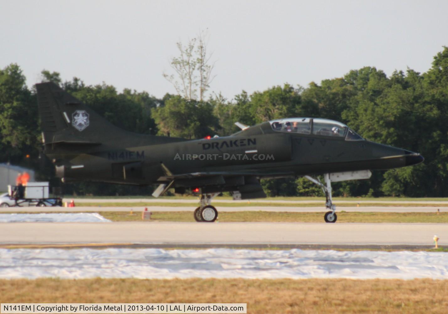 N141EM, 1970 Douglas TA-4K Skyhawk C/N 157915, Draken TA-4K