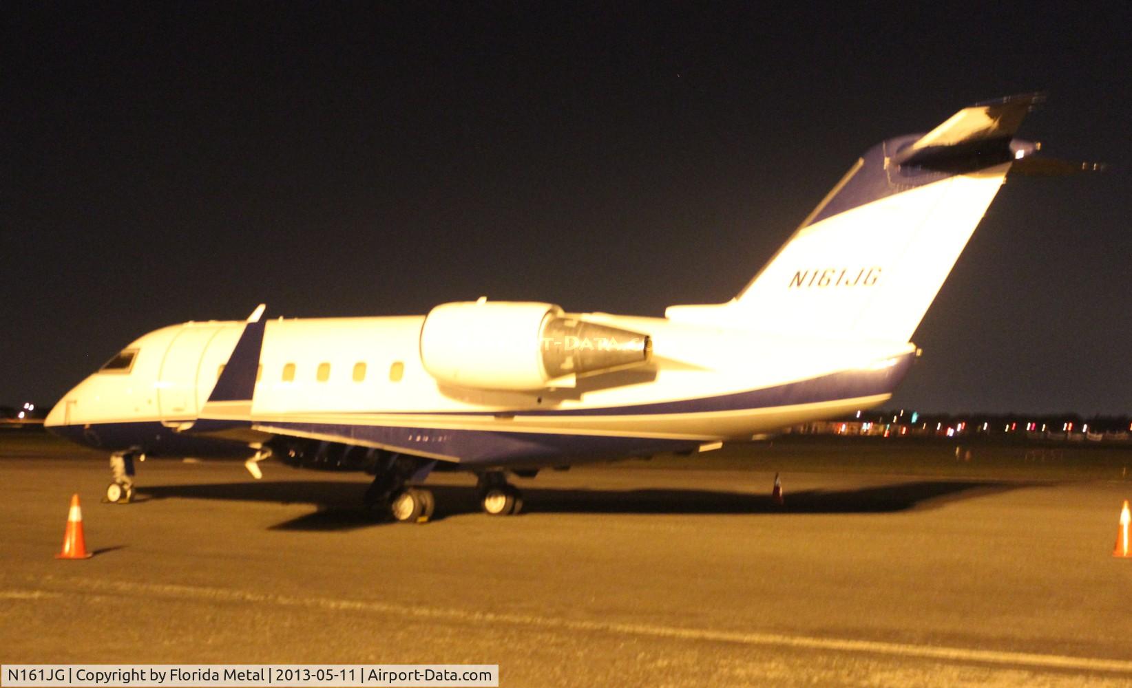 N161JG, 1988 Bombardier Challenger 601-3A (CL-600-2B16) C/N 5028, Challenger 601
