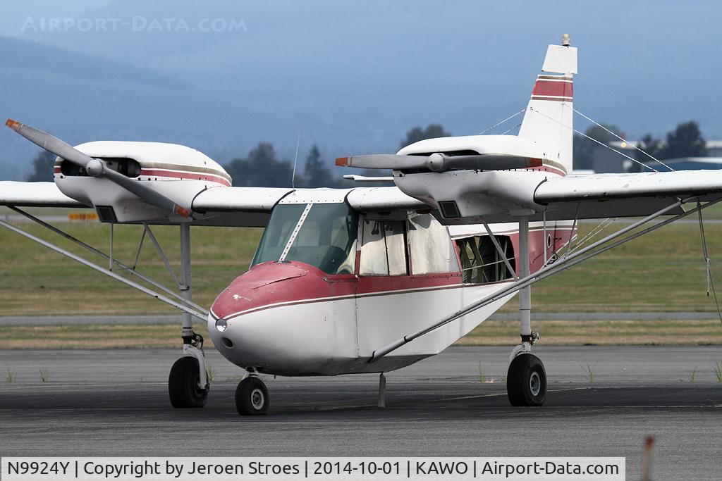 N9924Y, 1963 Champion 402 C/N 1, very unique aircraft