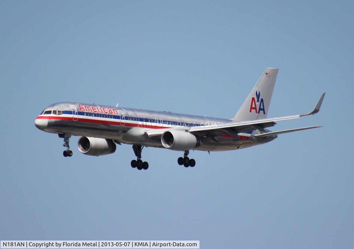 N181AN, 1999 Boeing 757-223 C/N 29591, American 757-200