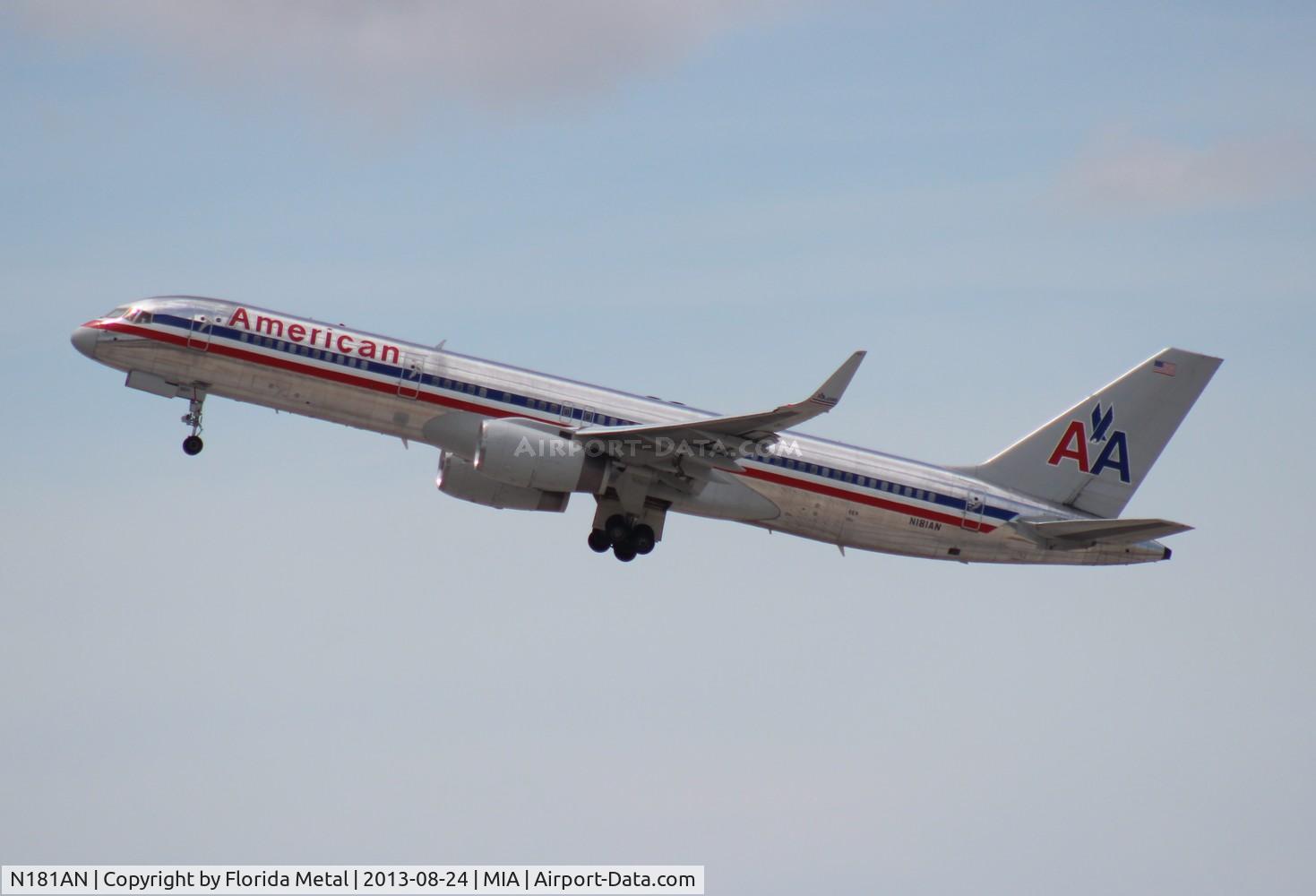 N181AN, 1999 Boeing 757-223 C/N 29591, American 757-200