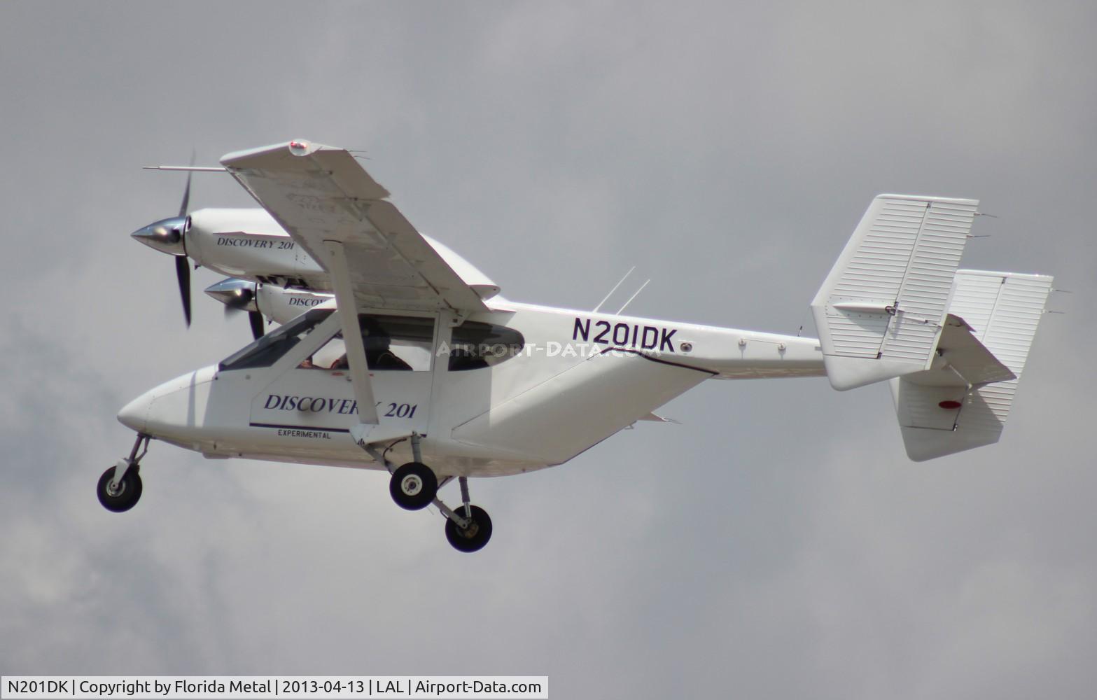 N201DK, 2012 Discovery Aviation 201 C/N A-33-00-005, Discovery 201