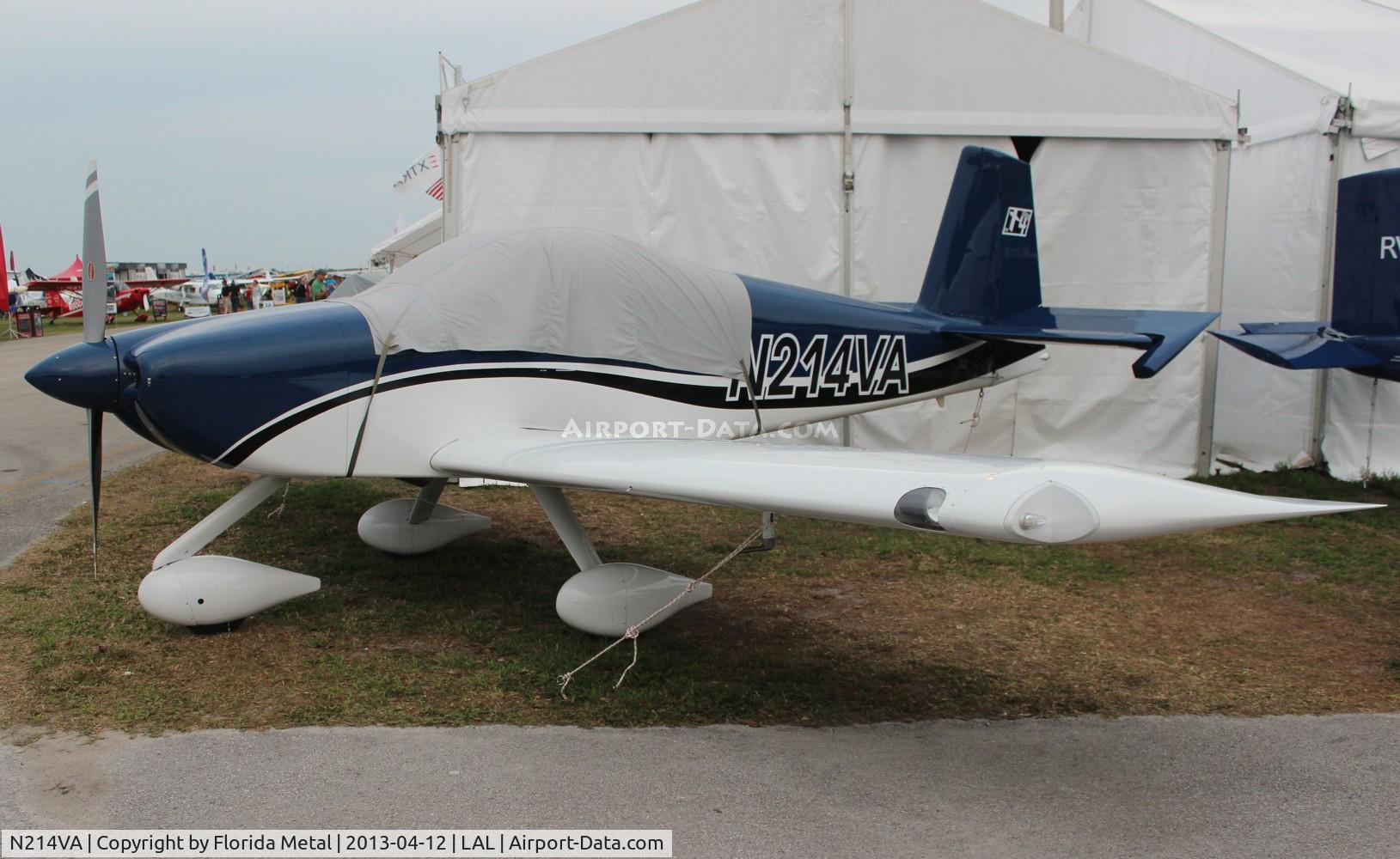 N214VA, 2012 Vans RV-14A C/N 140001, Vans RV-14A