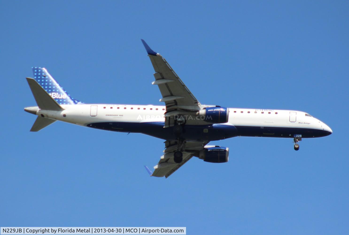 N229JB, 2006 Embraer 190AR (ERJ-190-100IGW) C/N 19000032, Jet Blue