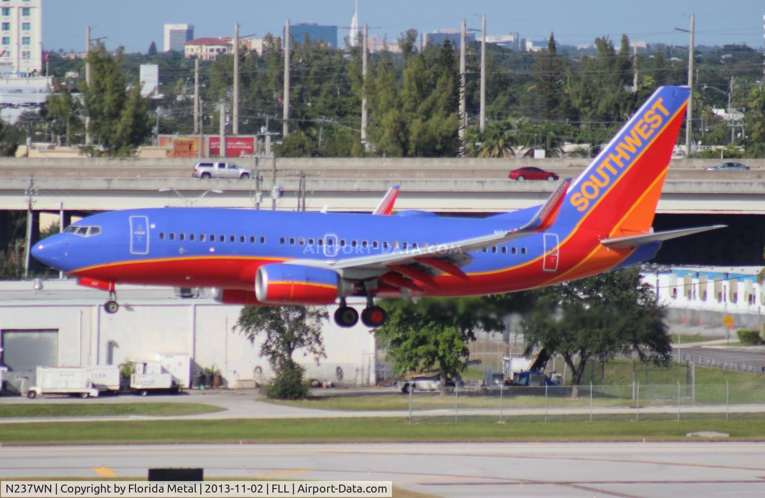 N237WN, 2006 Boeing 737-7H4 C/N 34632, Southwest