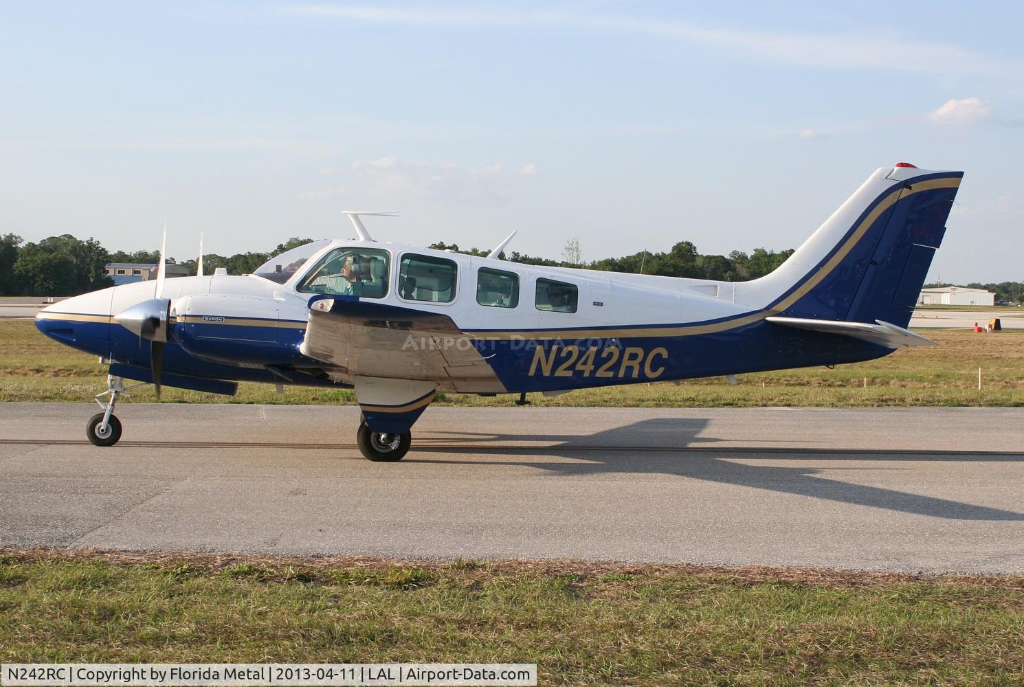 N242RC, 1972 Beech 58 Baron C/N TH-248, Baron 58