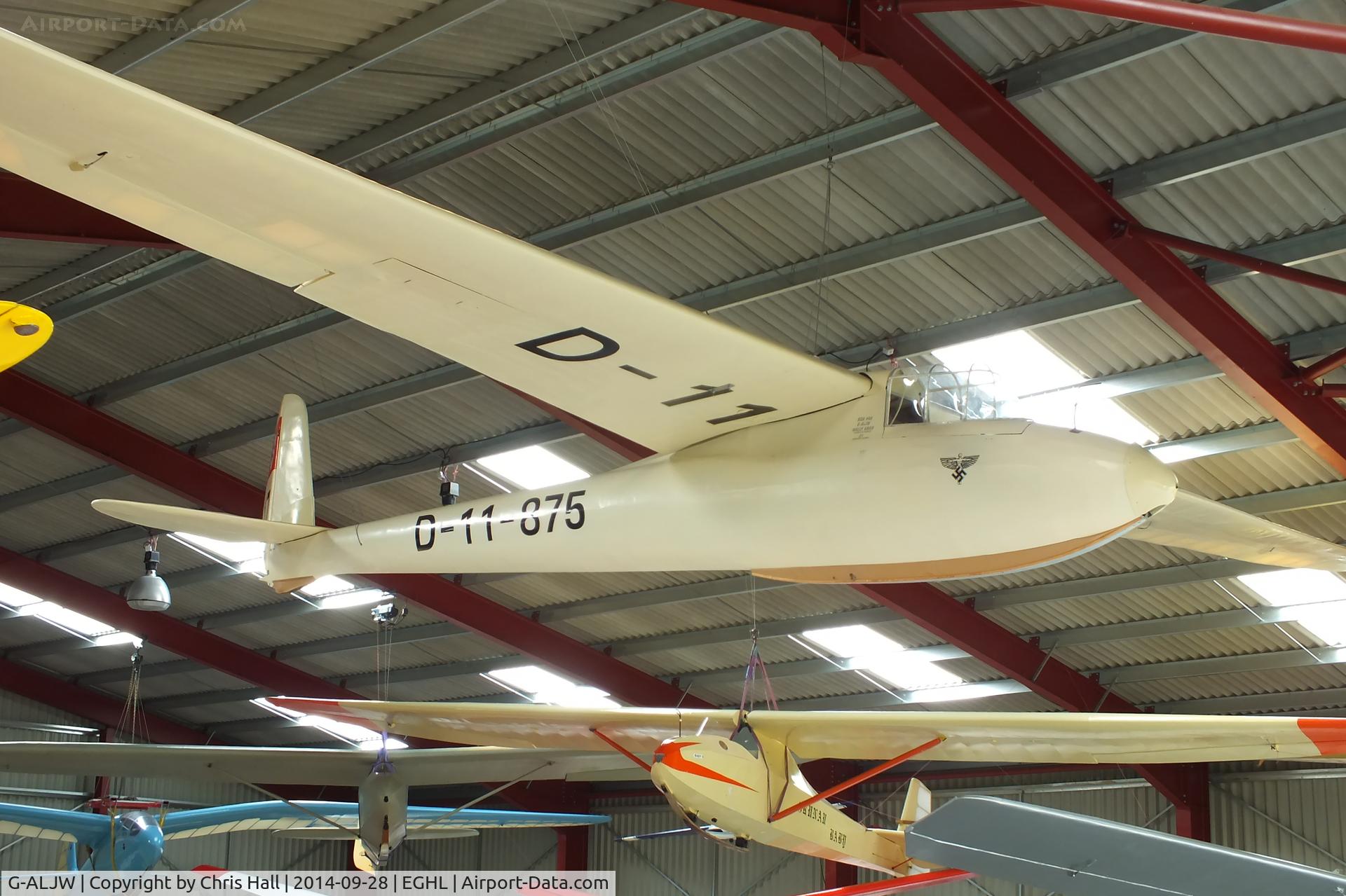 G-ALJW, DFS Weihe C/N 000348, Gliding Heritage Centre, Lasham