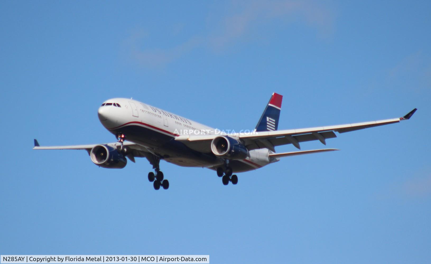 N285AY, 2010 Airbus A330-243 C/N 1100, US Airways A330-200