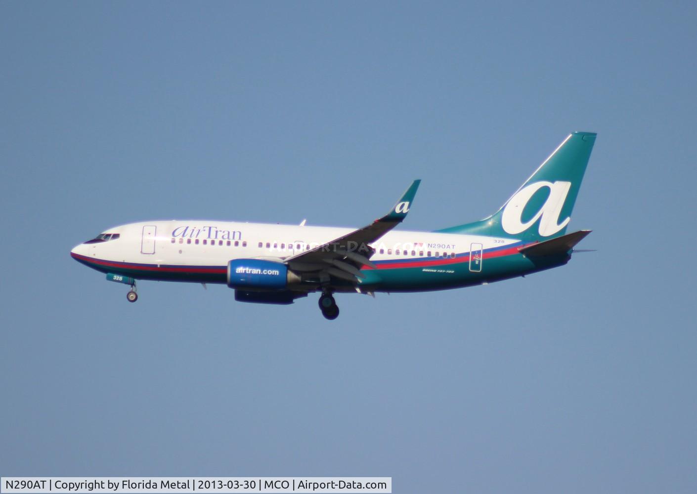 N290AT, 2006 Boeing 737-7BD C/N 33925, Air Tran