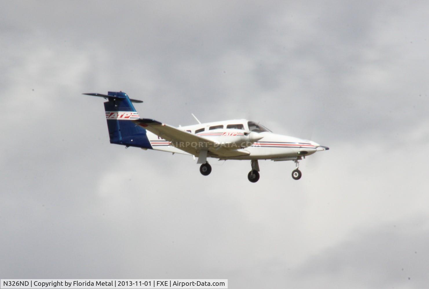 N326ND, 2003 Piper PA-44-180 Seminole C/N 4496173, ATP Seminole