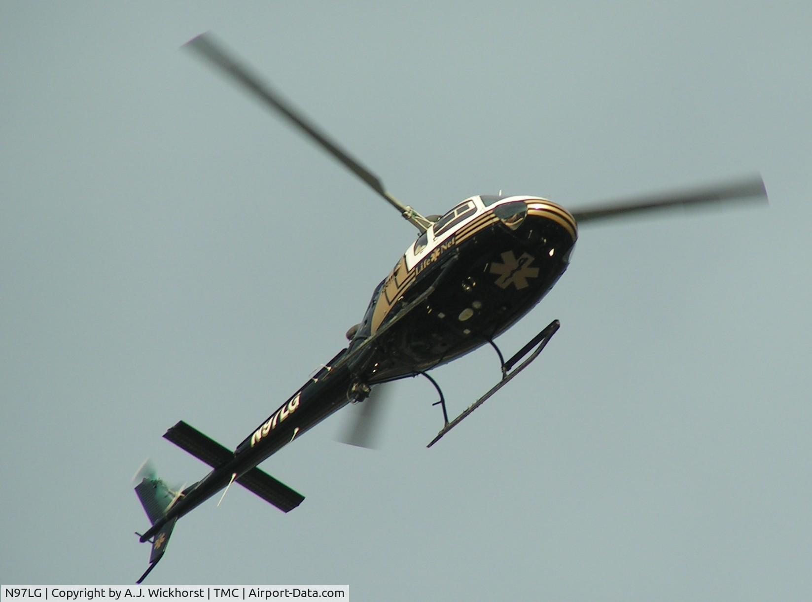 N97LG, 1996 Eurocopter AS-350B-2 Ecureuil C/N 2917, Taken near the Tucson Medical Center