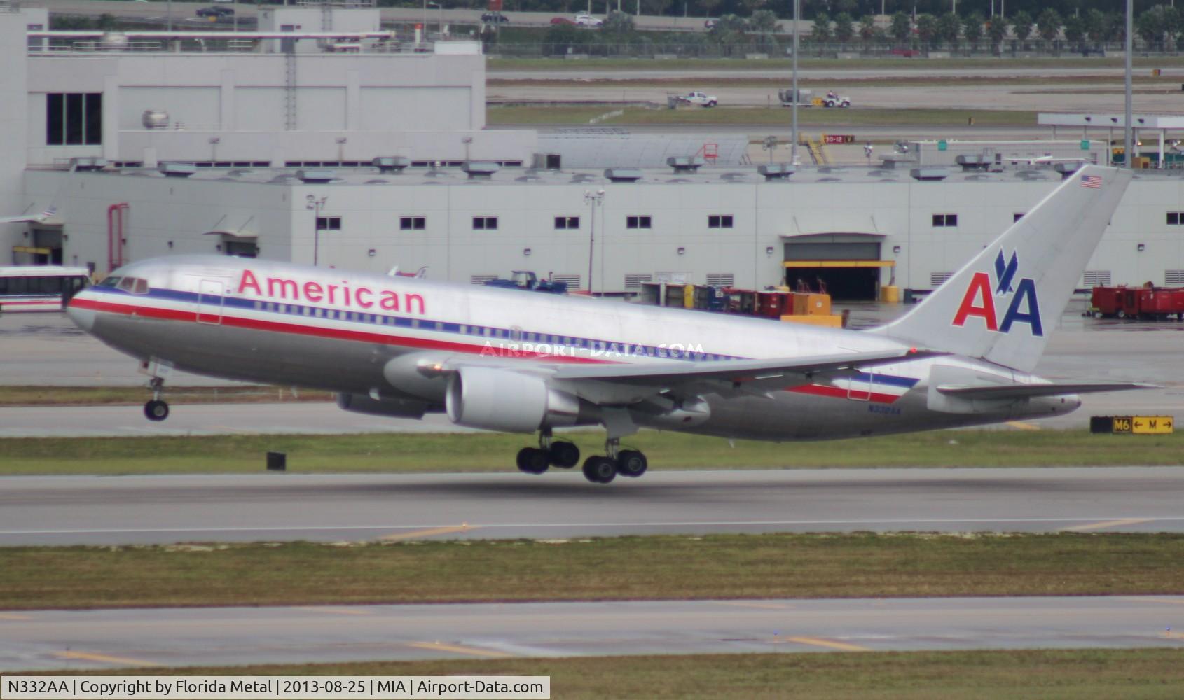 N332AA, 1987 Boeing 767-223 C/N 22331, American 767-200