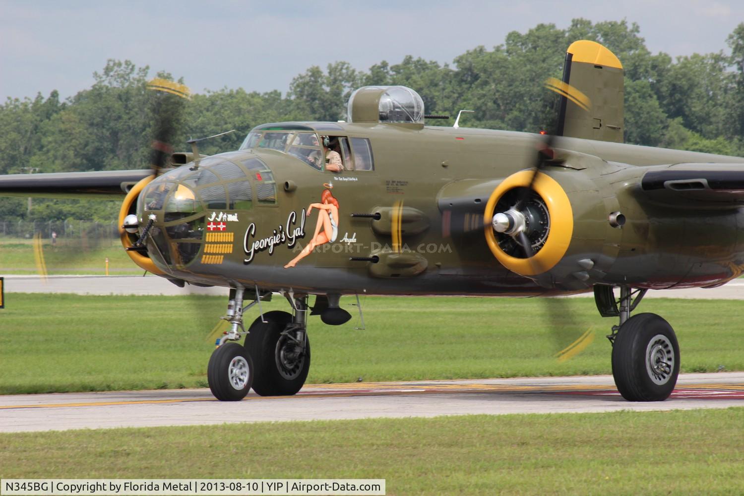 N345BG, 1944 North American TB-25N Mitchell C/N 108-47531, Georgie's Gal B-25