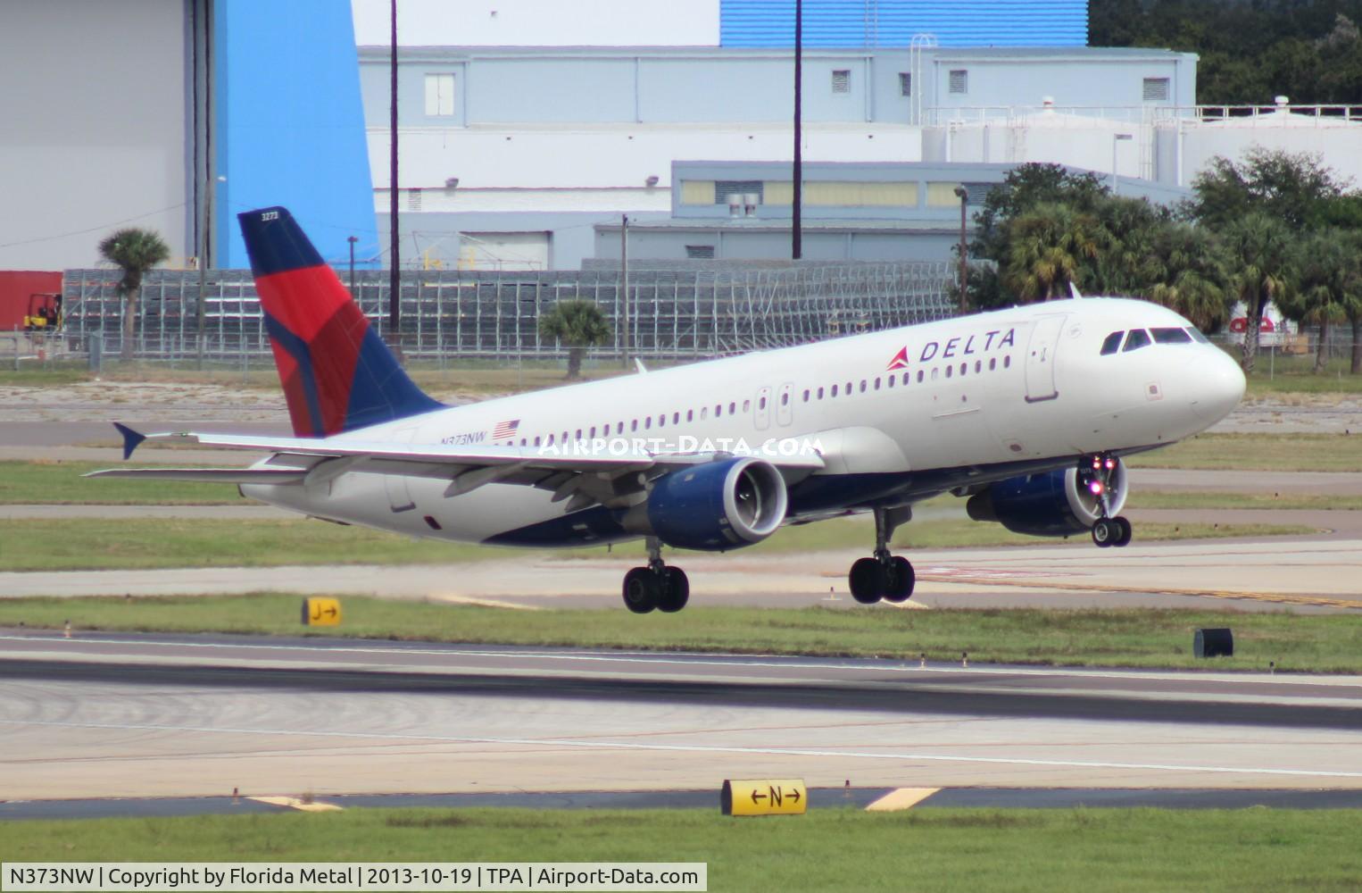 N373NW, 2001 Airbus A320-212 C/N 1641, Delta