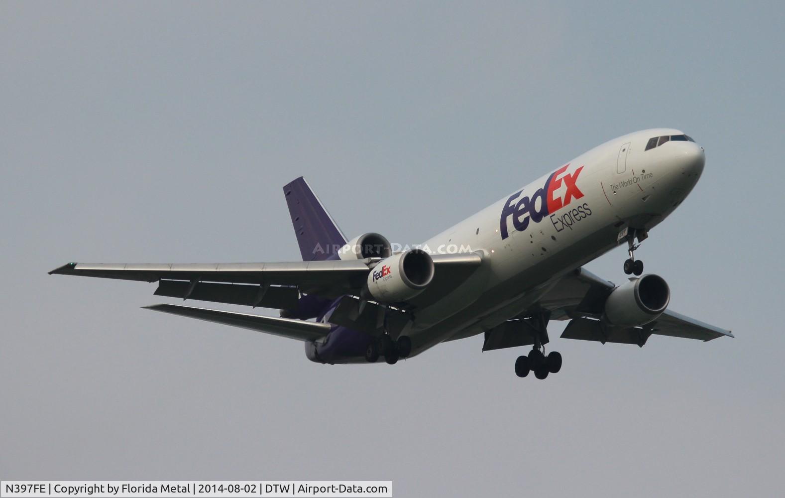 N397FE, 1975 McDonnell Douglas MD-10-10F C/N 46631, Fed Ex MD-10-10F