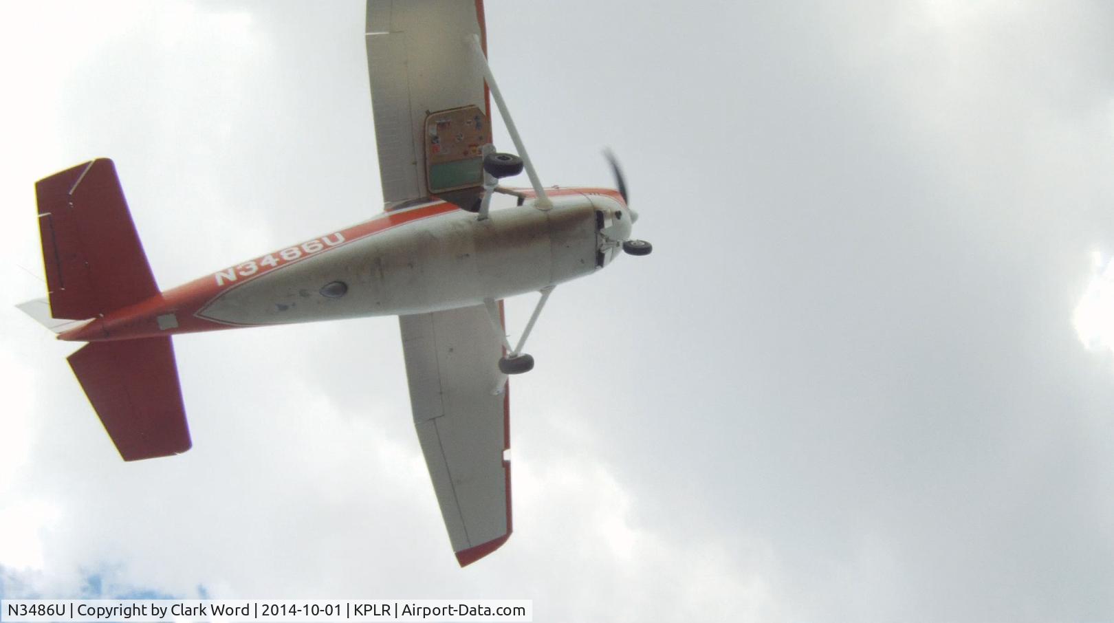 N3486U, 1963 Cessna 182F Skylane C/N 18254886, Exiting the aircraft