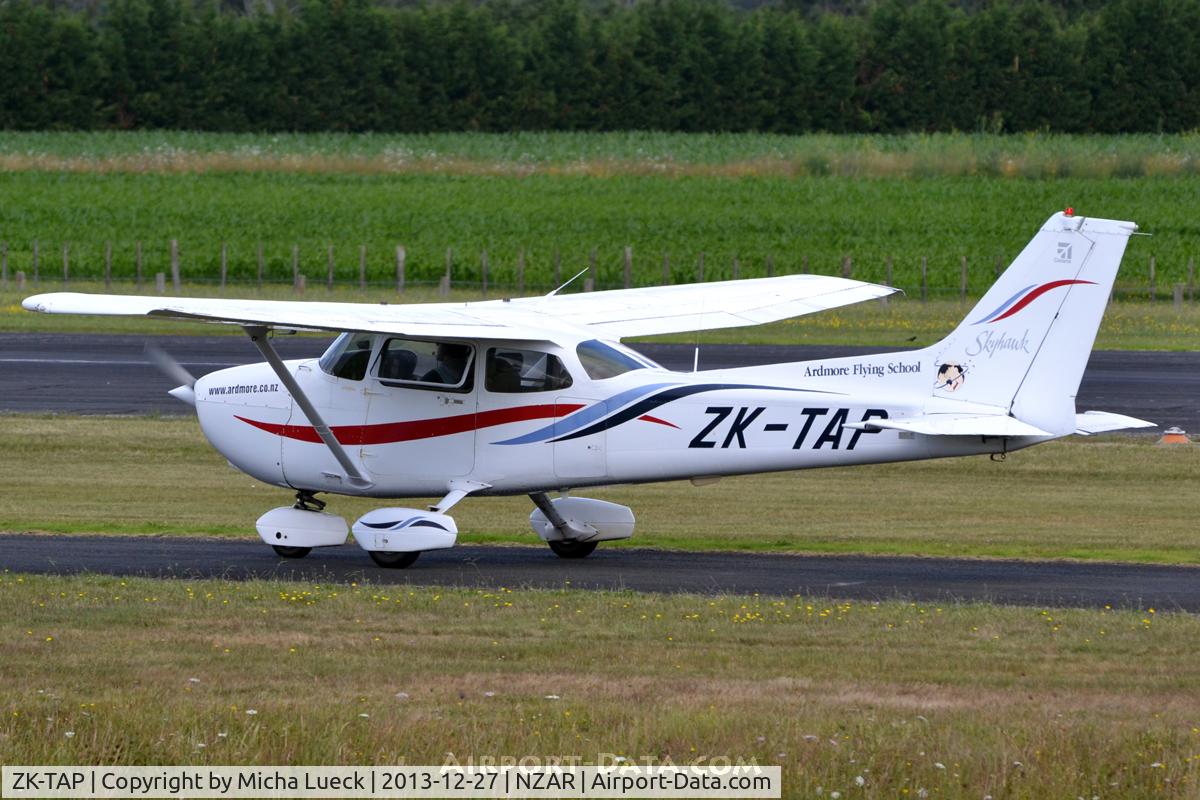 ZK-TAP, Cessna 172R C/N 17280753, At Ardmore