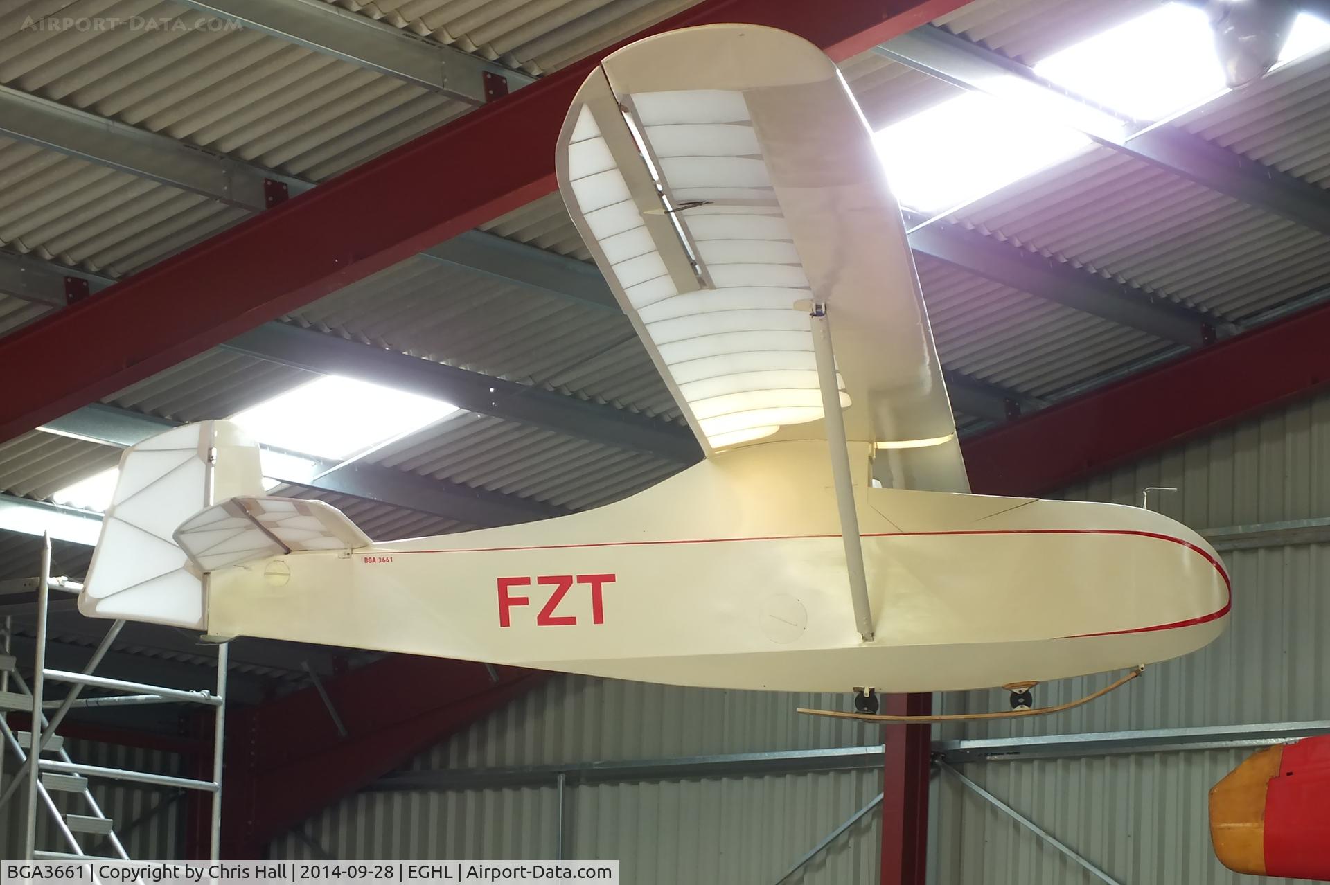 BGA3661, 1989 Hutter HU-17 C/N JL1, Gliding Heritage Centre, Lasham