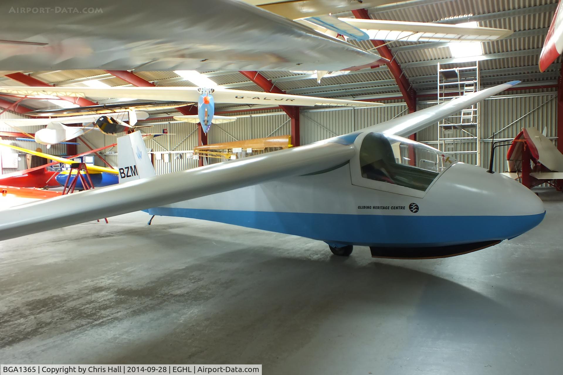 BGA1365, 1967 Slingsby T.45 Swallow C/N 1597, Gliding Heritage Centre, Lasham