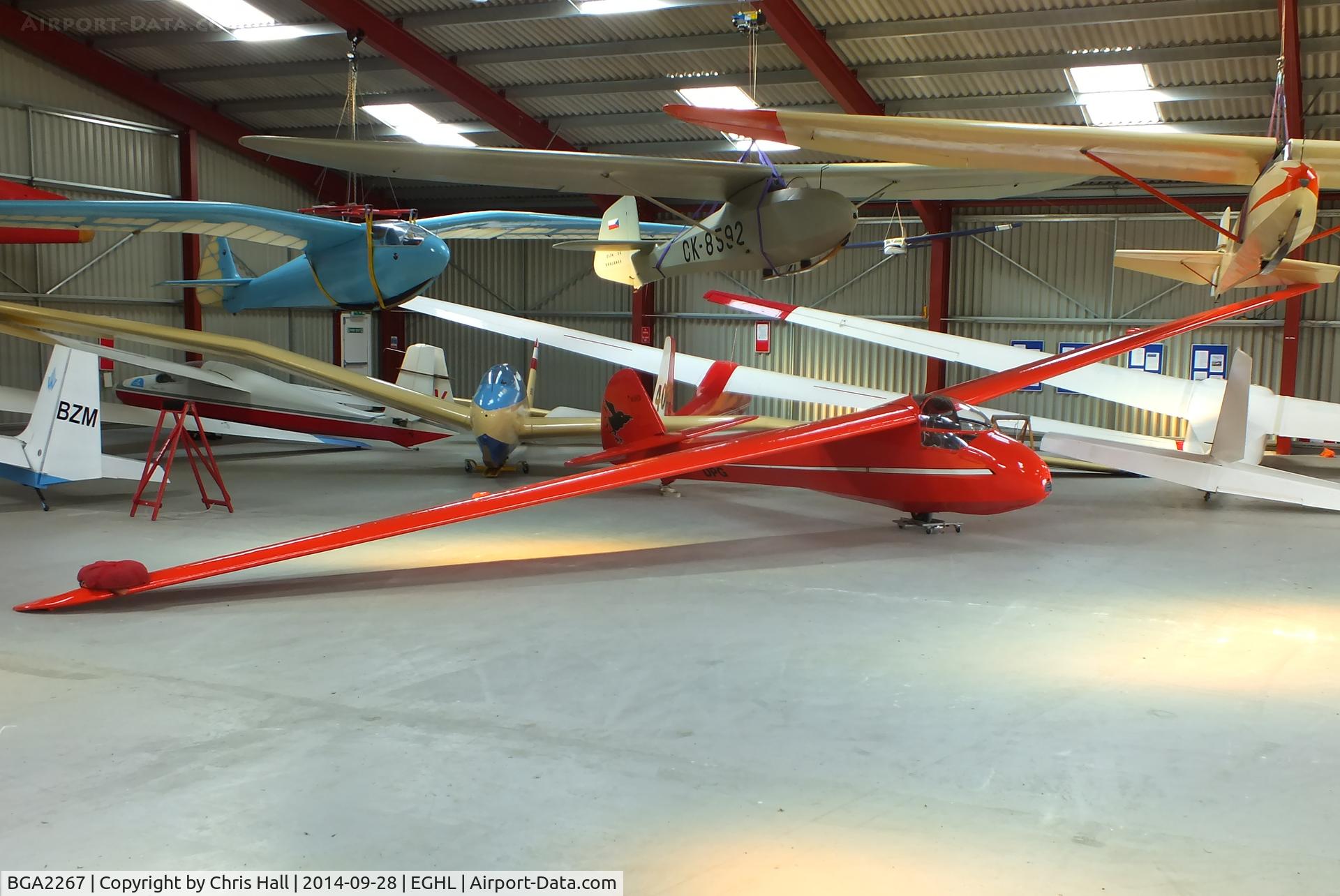 BGA2267, 1956 Scheibe MU13-D3 C/N 5, Gliding Heritage Centre, Lasham