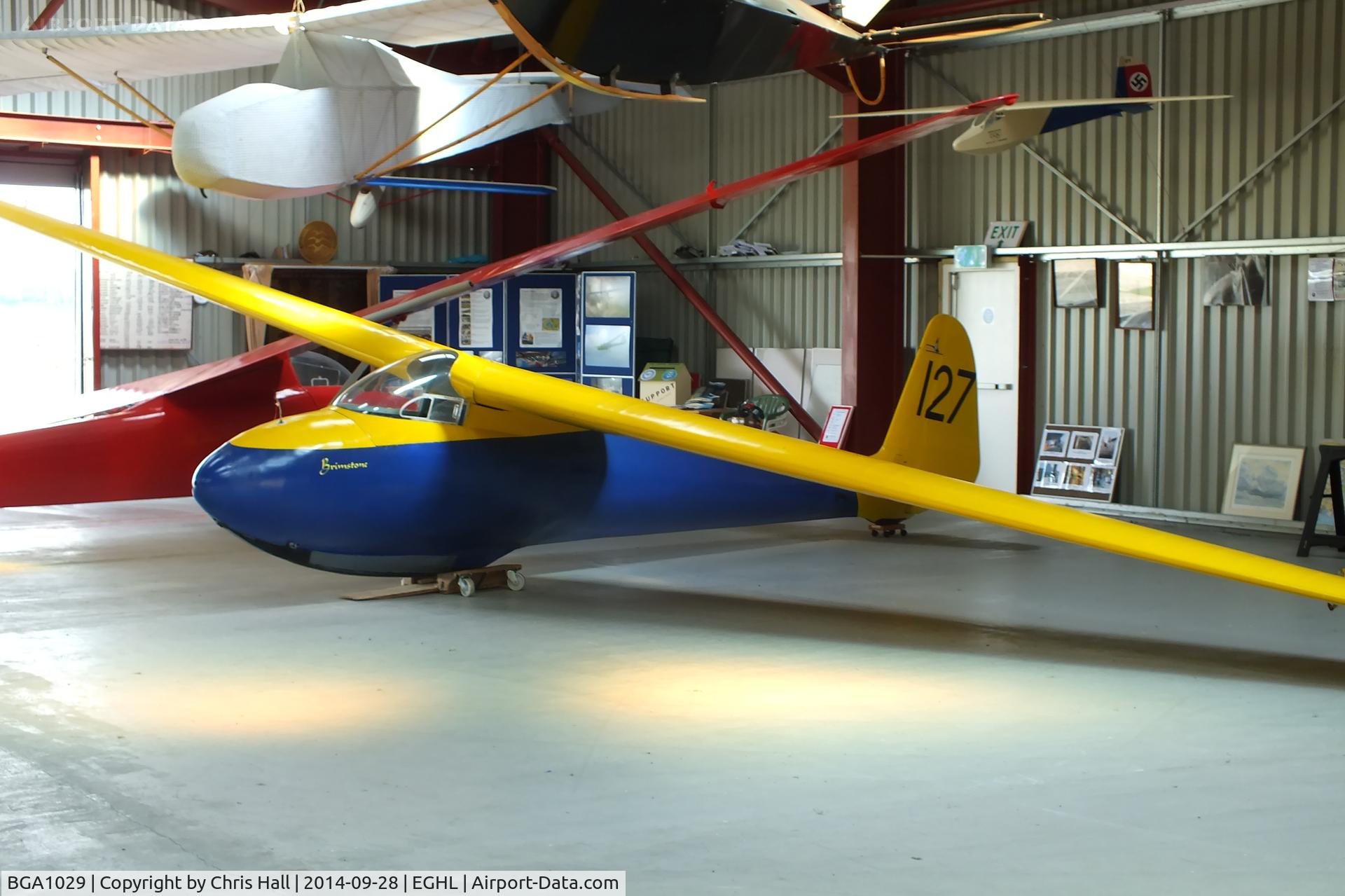 BGA1029, Elliots Of Newbury AP-5 Olympia 2B C/N EON/0/134, Gliding Heritage Centre, Lasham