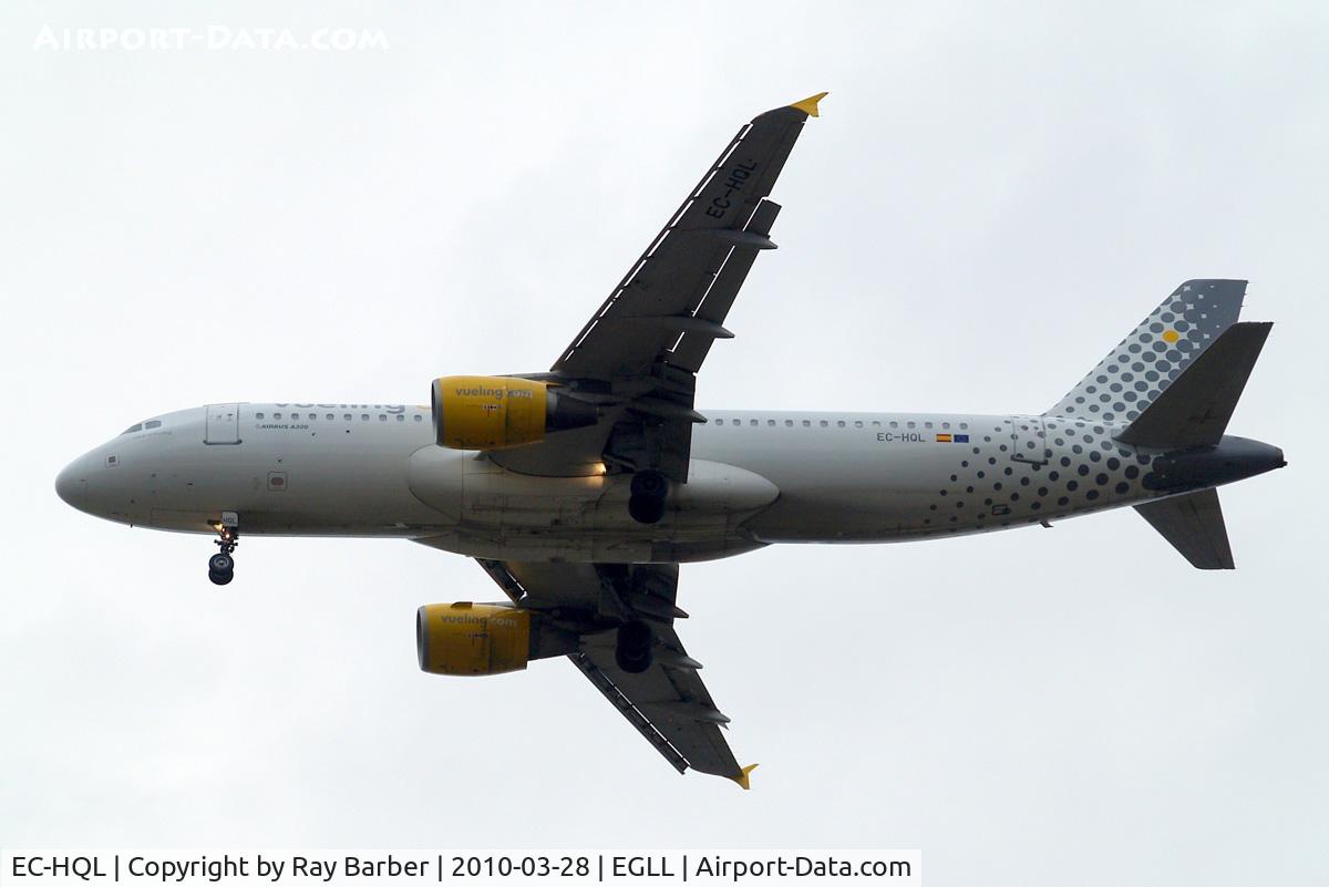 EC-HQL, 2001 Airbus A320-214 C/N 1461, Airbus A320-214 [1461] (Vueling Airlines) Home~G 28/03/2010