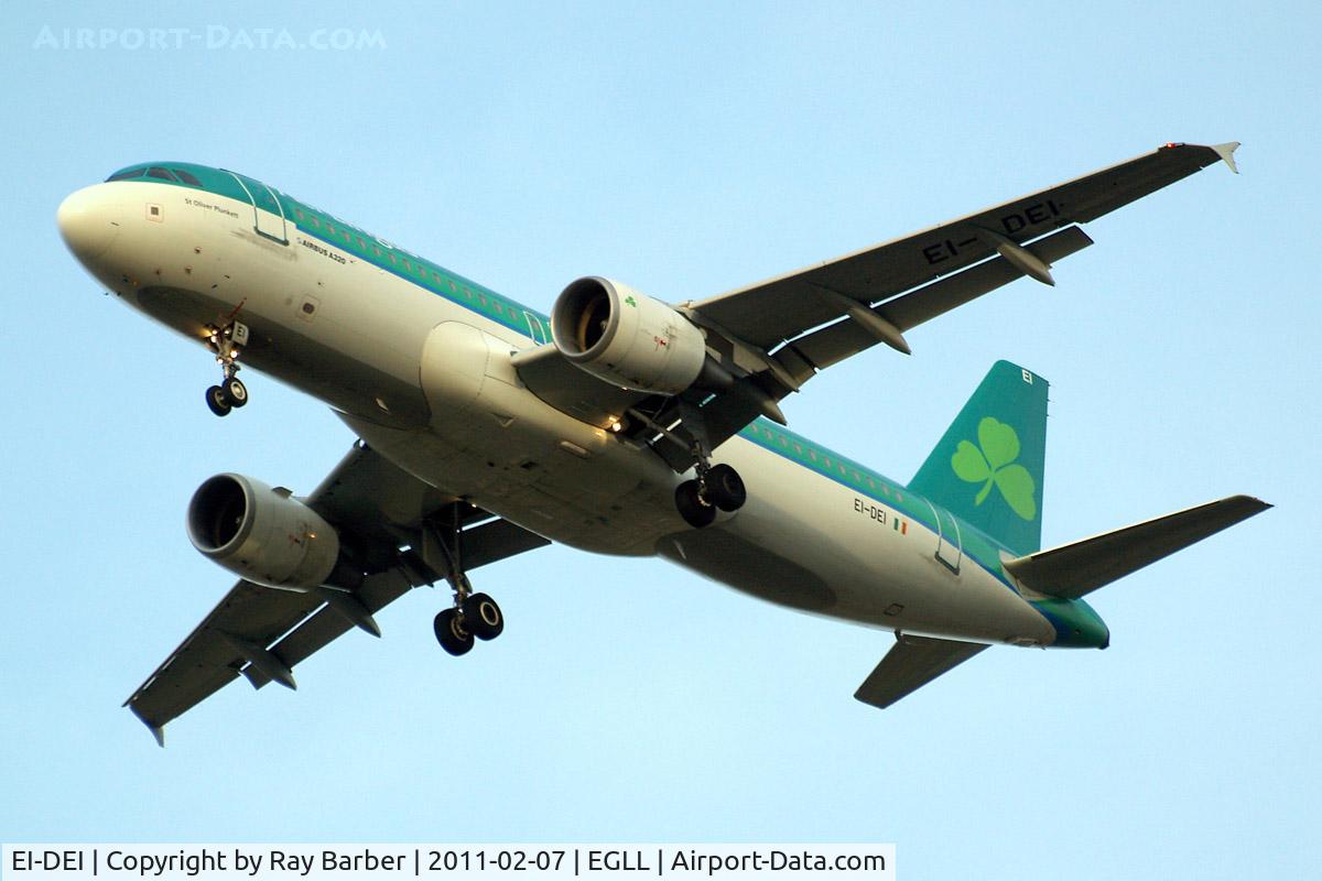 EI-DEI, 2005 Airbus A320-214 C/N 2374, Airbus A320-214 [2374] (Aer Lingus) Home~G 07/02/2011