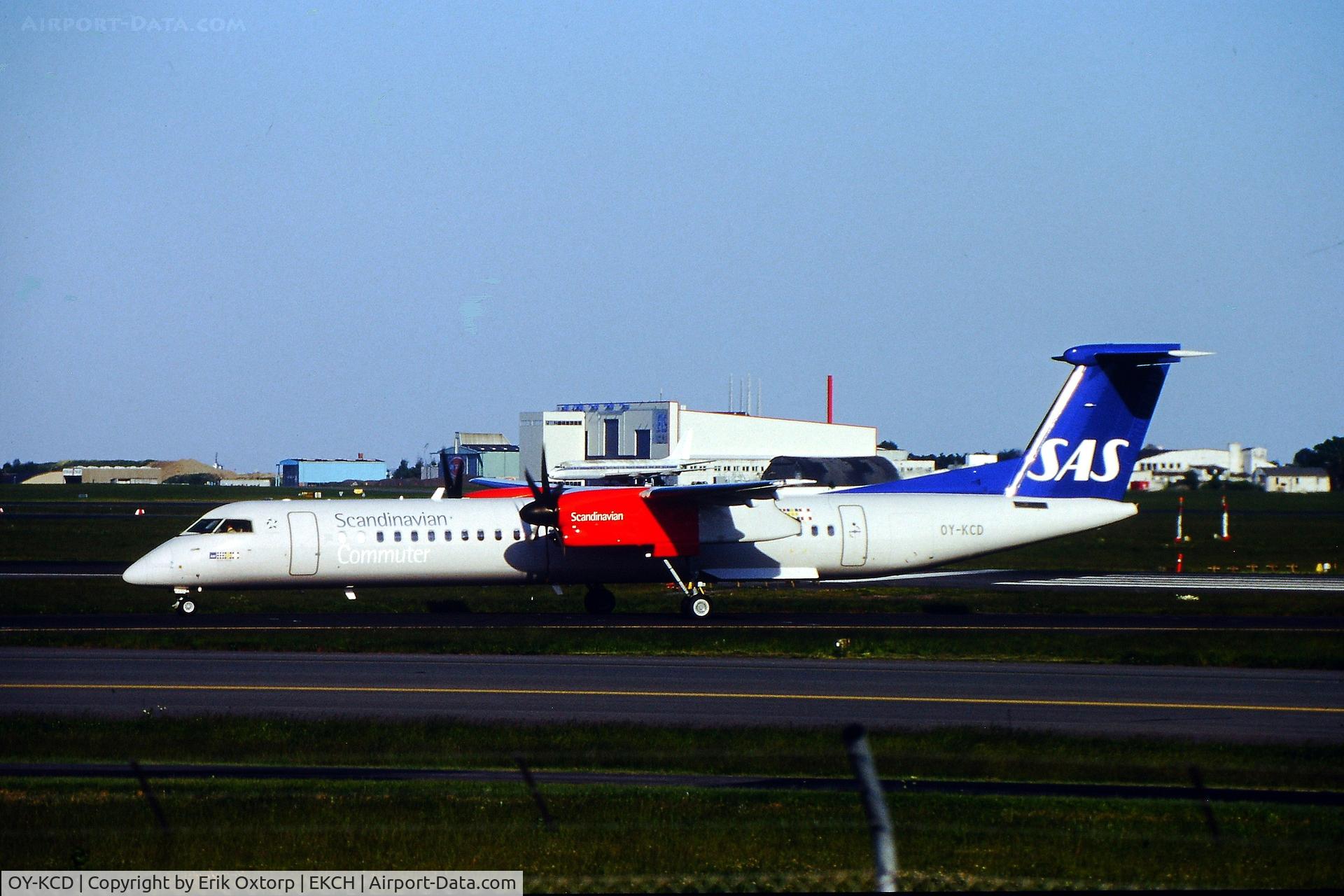 OY-KCD, 2001 De Havilland Canada DHC-8-402Q Dash 8 C/N 4062, OY-KCD in CPH 2002-06