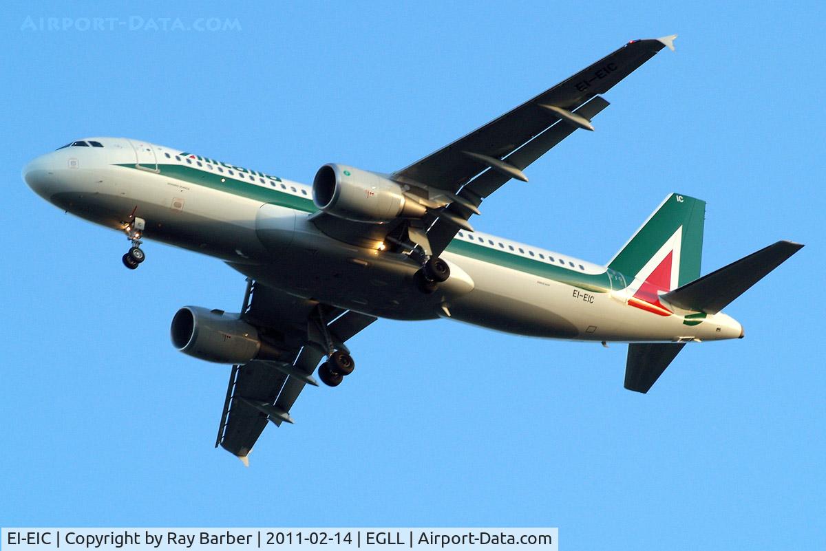 EI-EIC, 2010 Airbus A320-216 C/N 4520, Airbus A320-216 [4520] (Alitalia) Home~G 14/02/2011