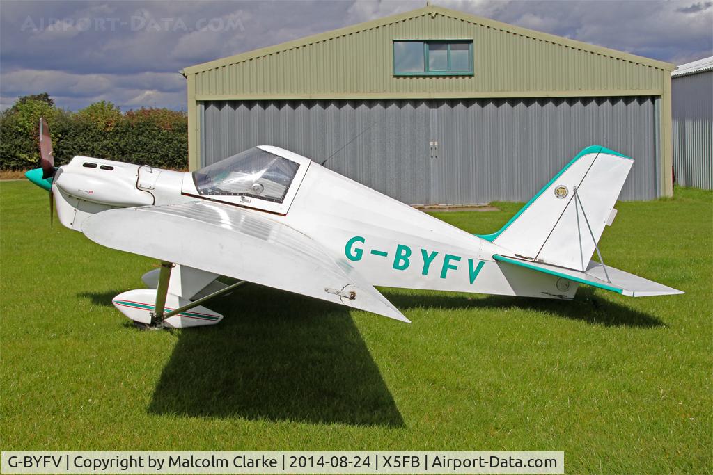 G-BYFV, 2002 Team Mini-Max 91 C/N PFA 186-13431, Team Mini-Max 91, Fishburn Airfield UK, August 24th 2014.